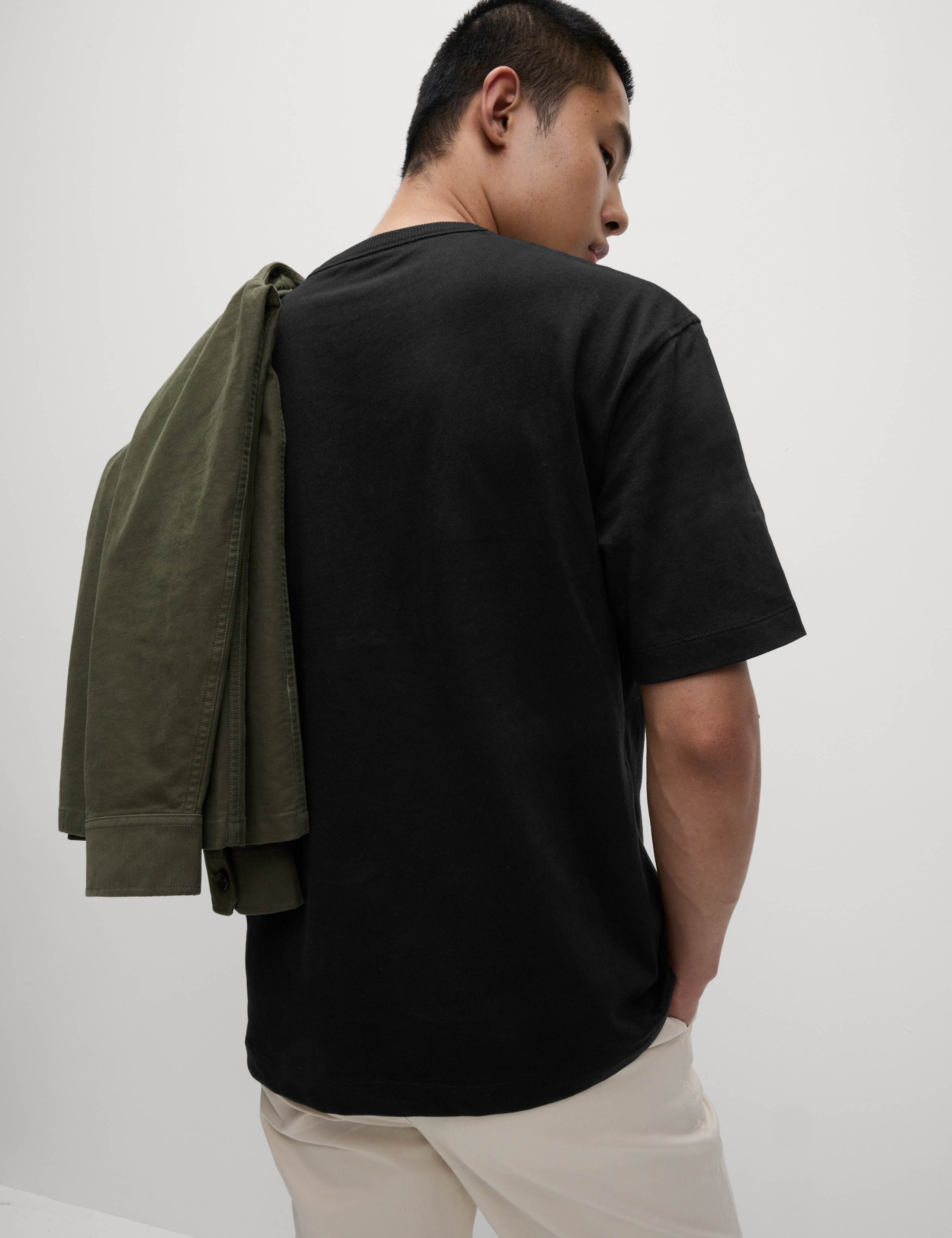 Oversized Pure Cotton Heavy Weight T shirt 4 of 5