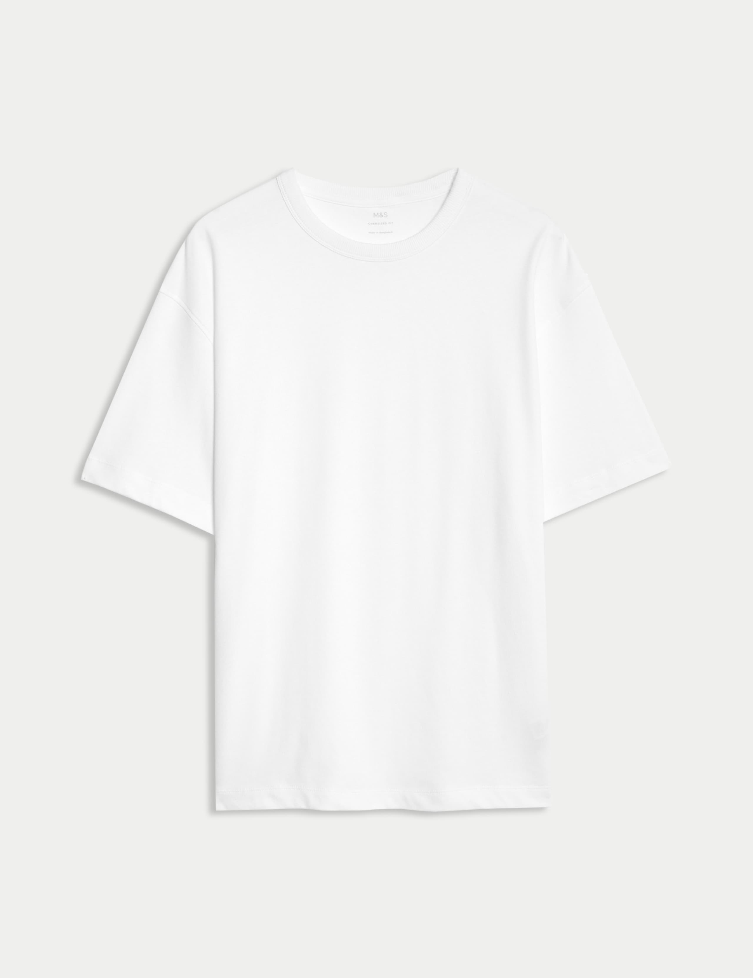 Oversized Pure Cotton Heavy Weight T shirt 2 of 5