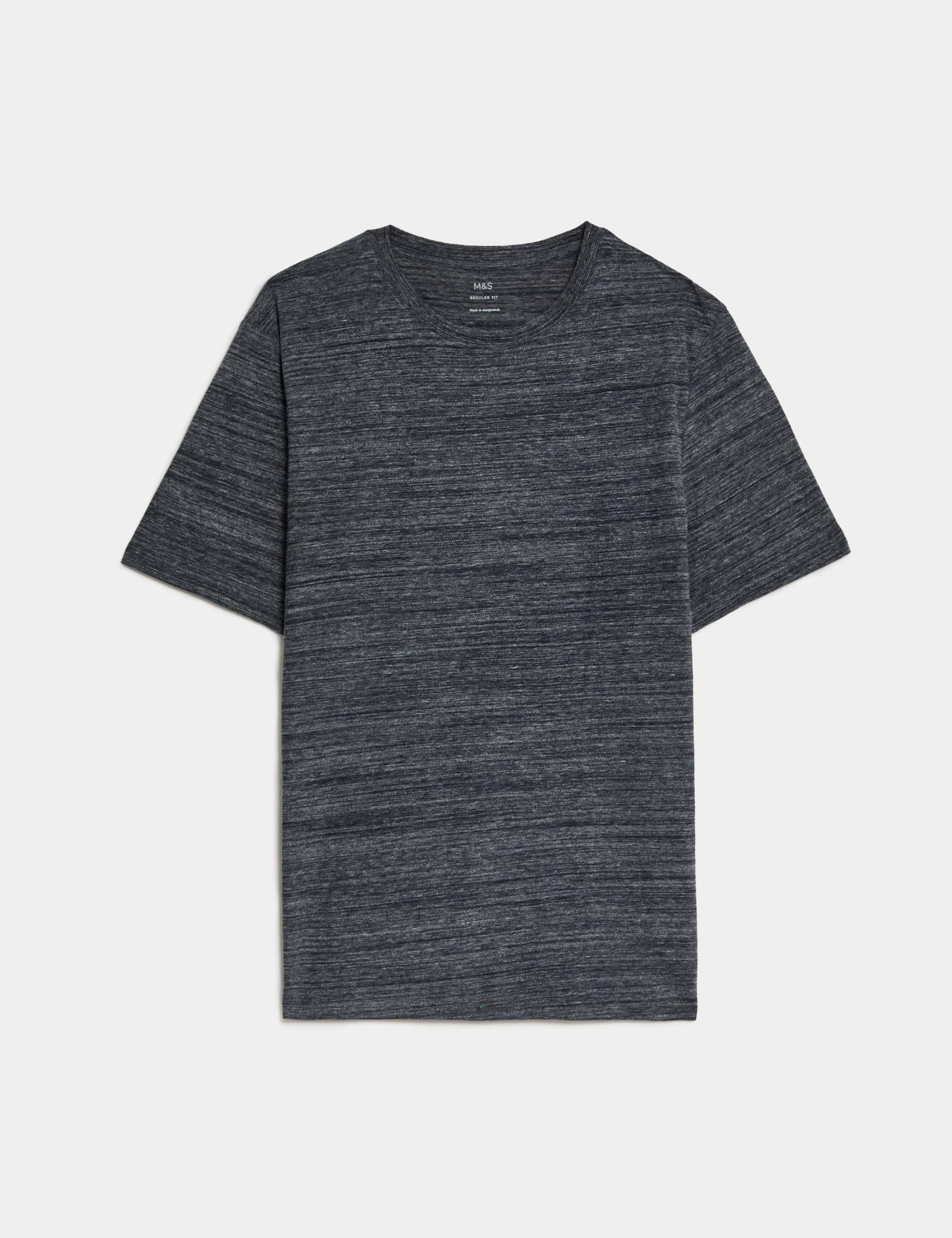 Pure Cotton Crew Neck T-Shirt 2 of 2