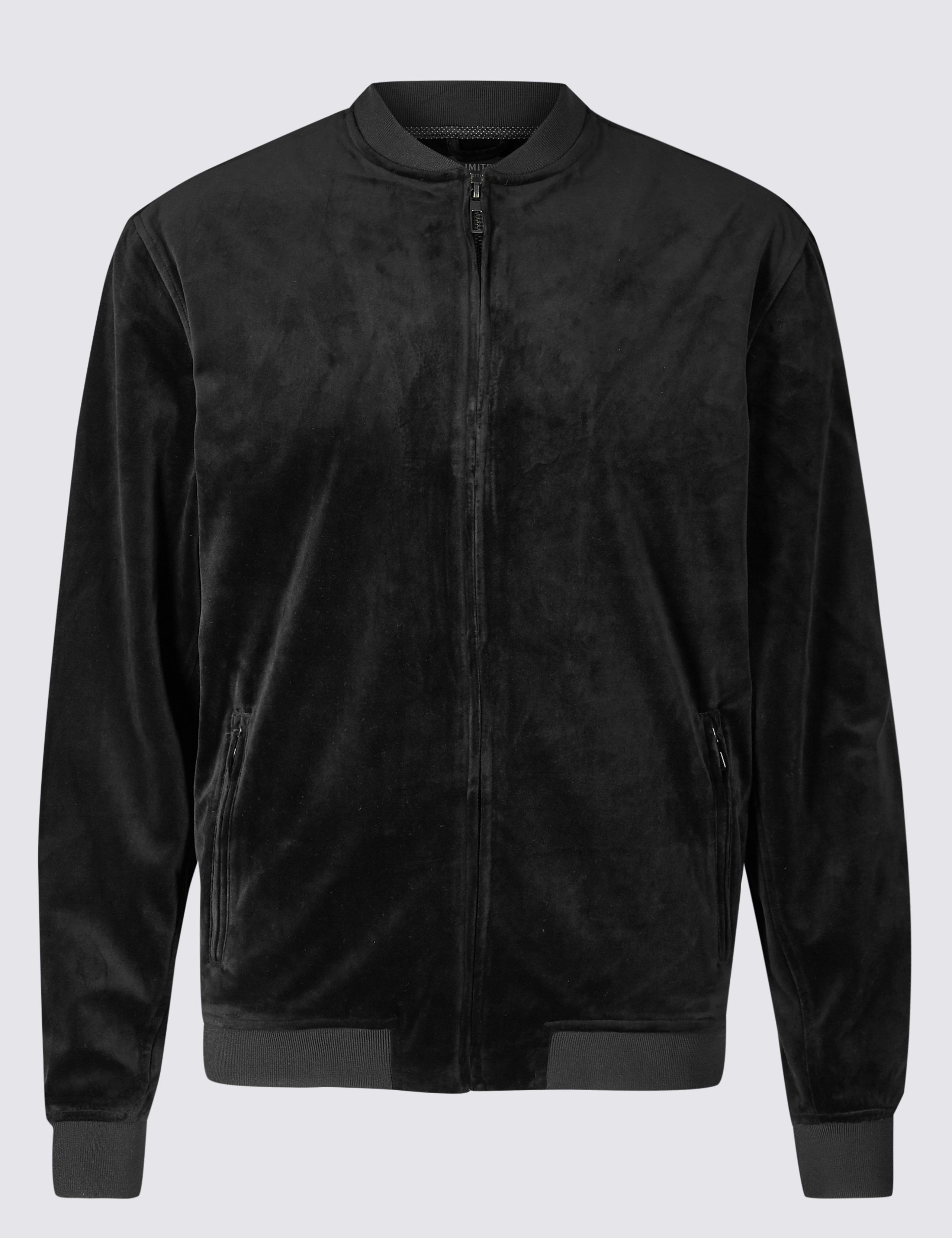 Slim Fit Baseball Zip Through Top 2 of 5