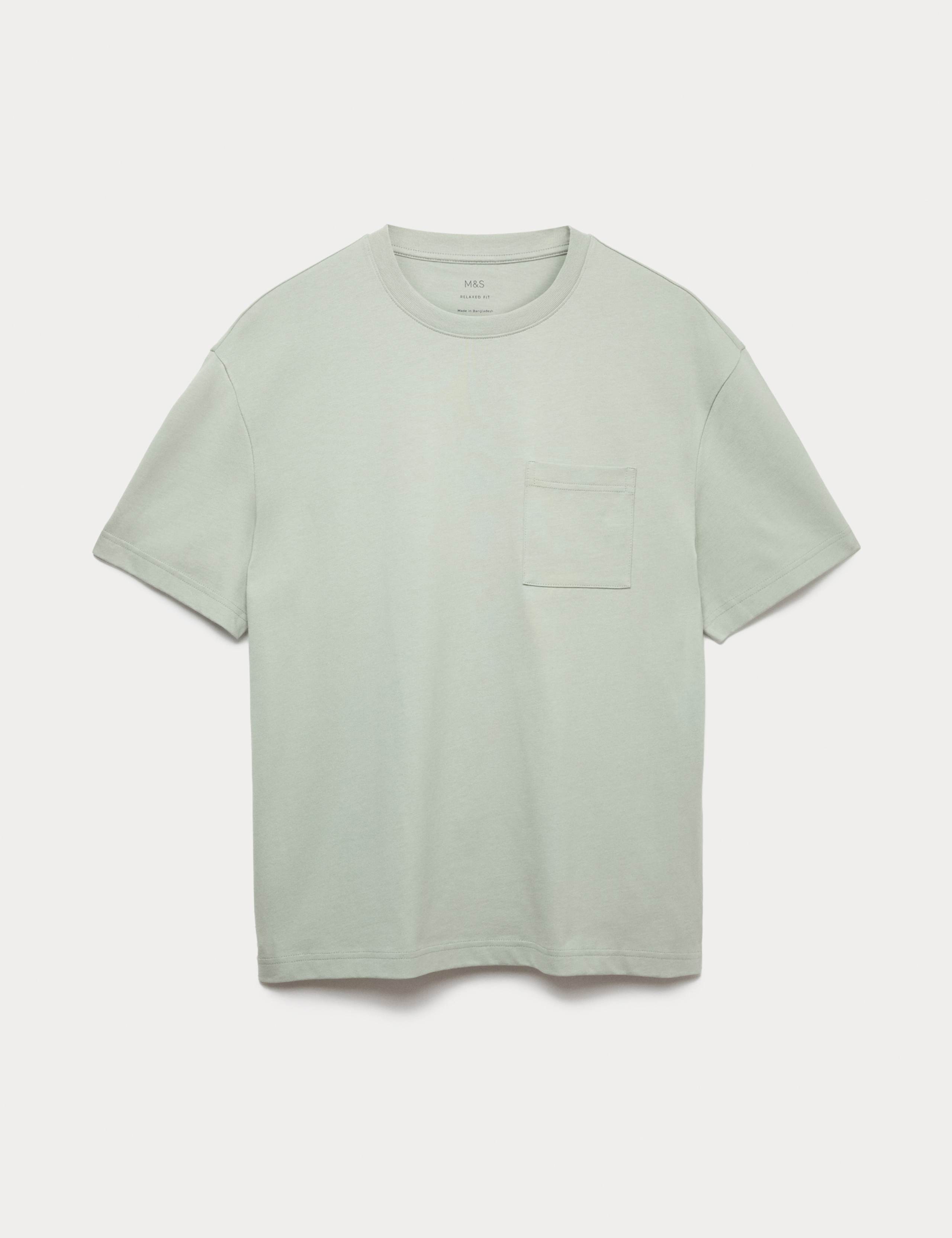 Pure Cotton Midweight Pocket T-shirt 2 of 5