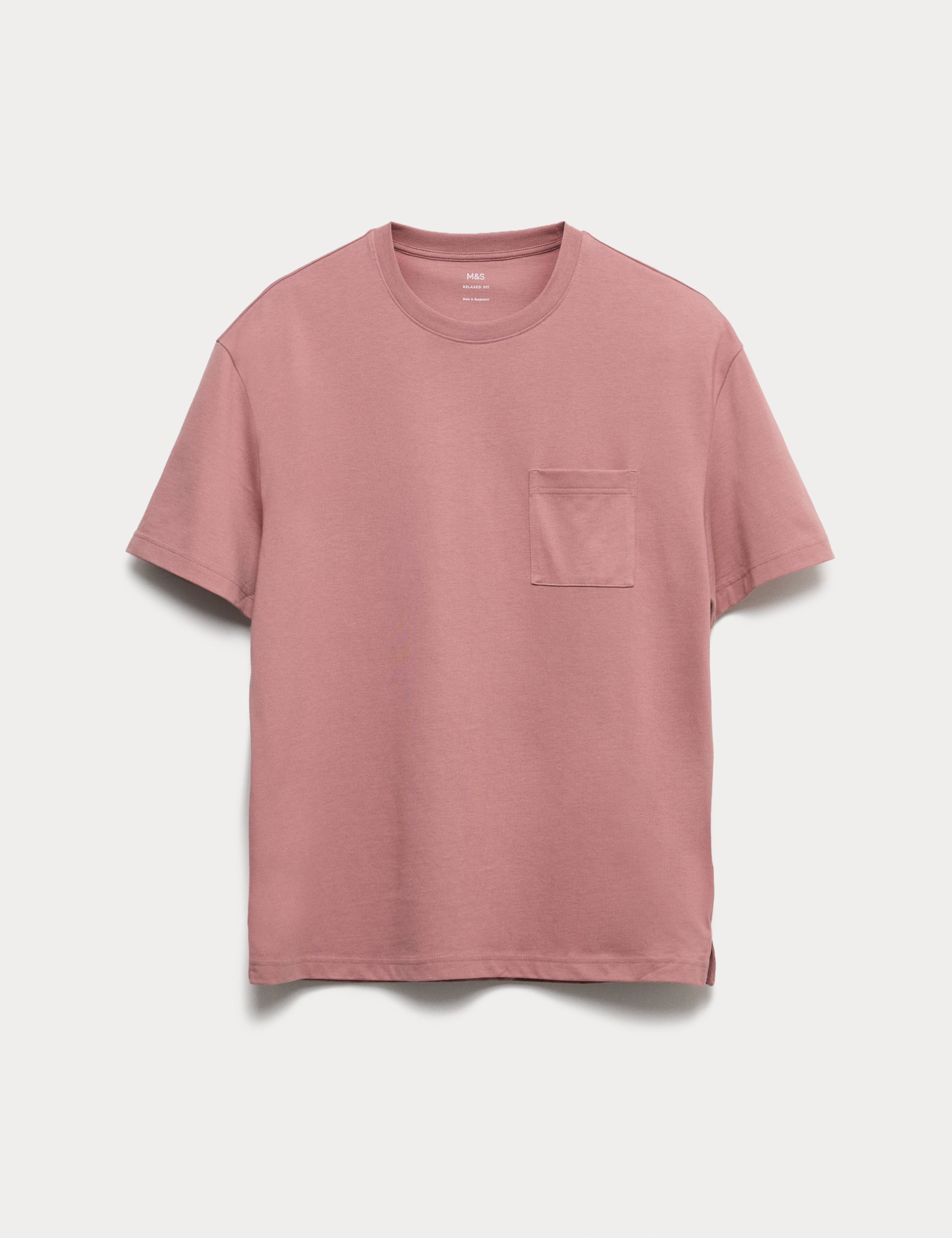 Pure Cotton Midweight Pocket T-shirt 2 of 5