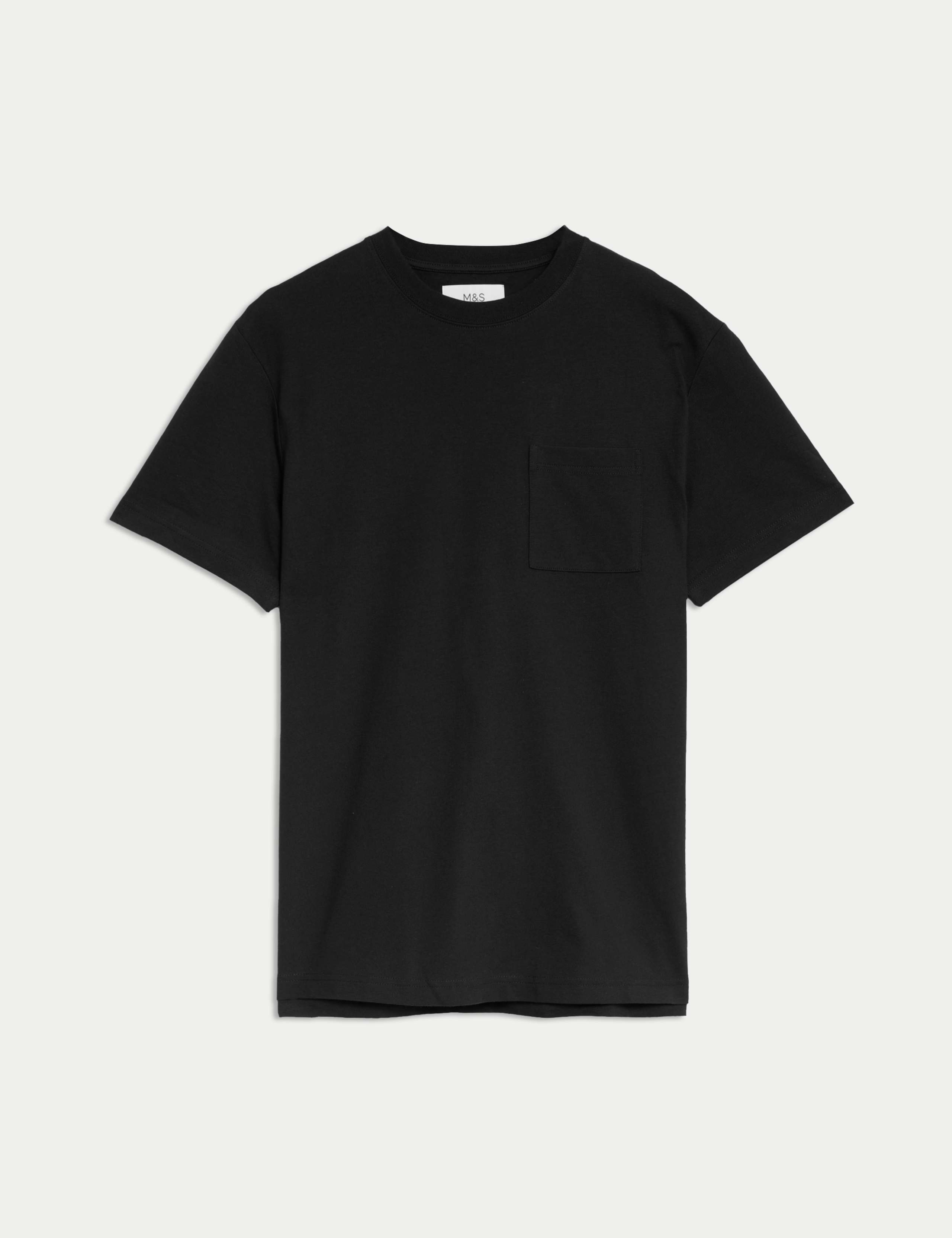 Pure Cotton Midweight Pocket T-shirt 2 of 5