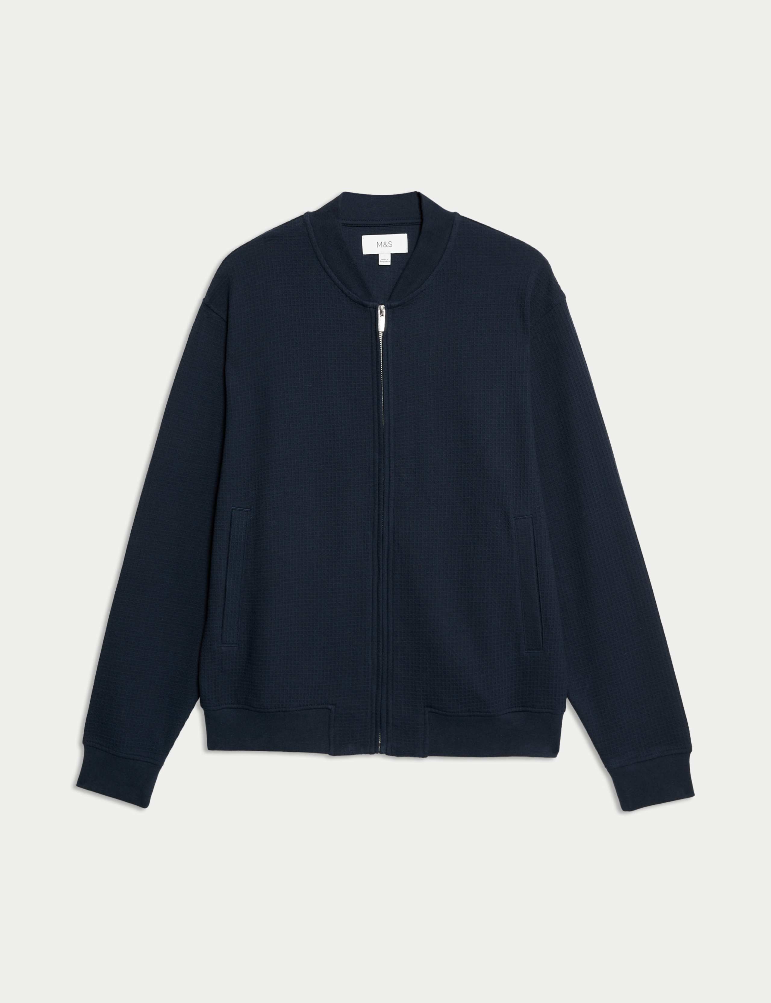 Pure Cotton Bomber Jacket 2 of 6