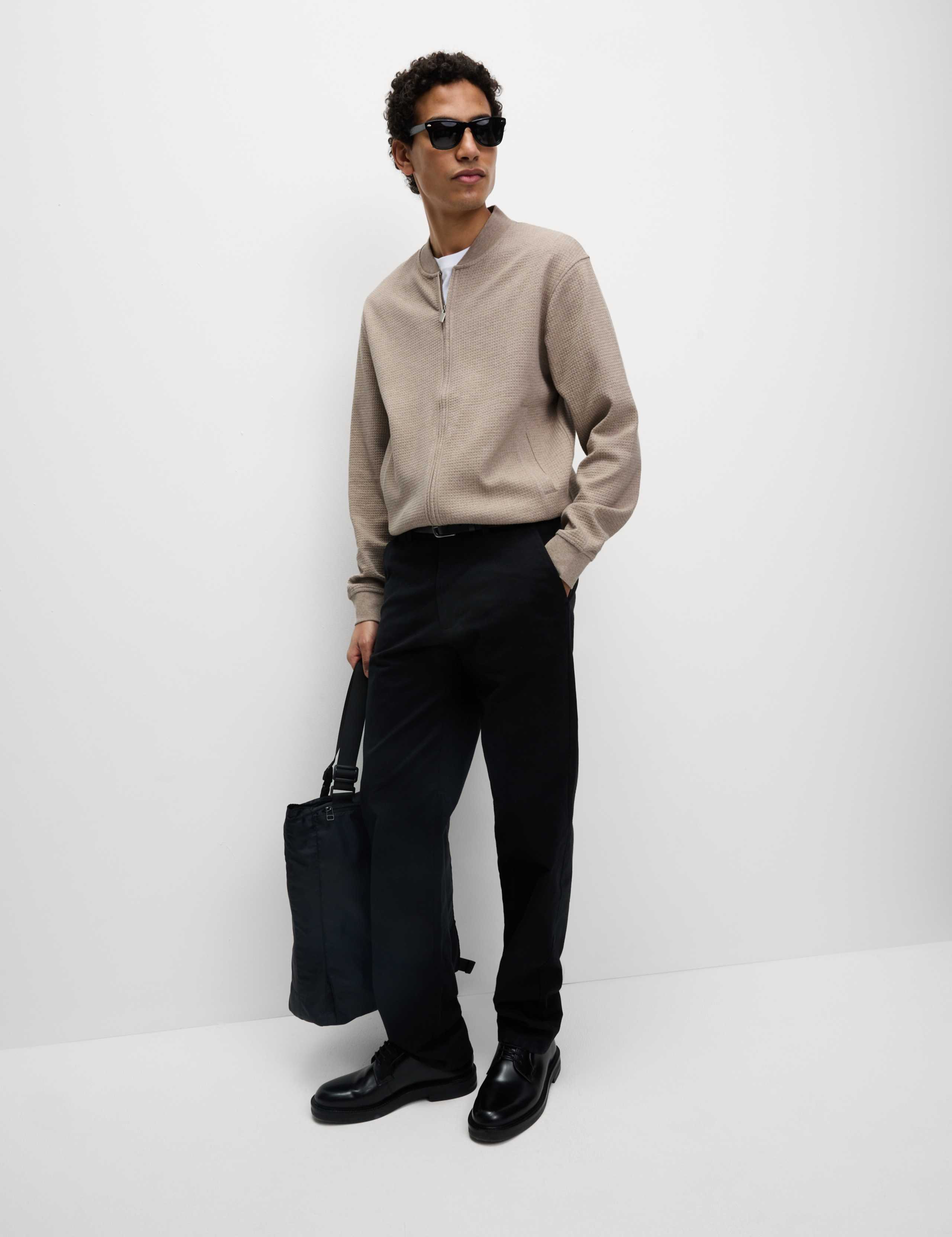 Pure Cotton Bomber Jacket 3 of 7