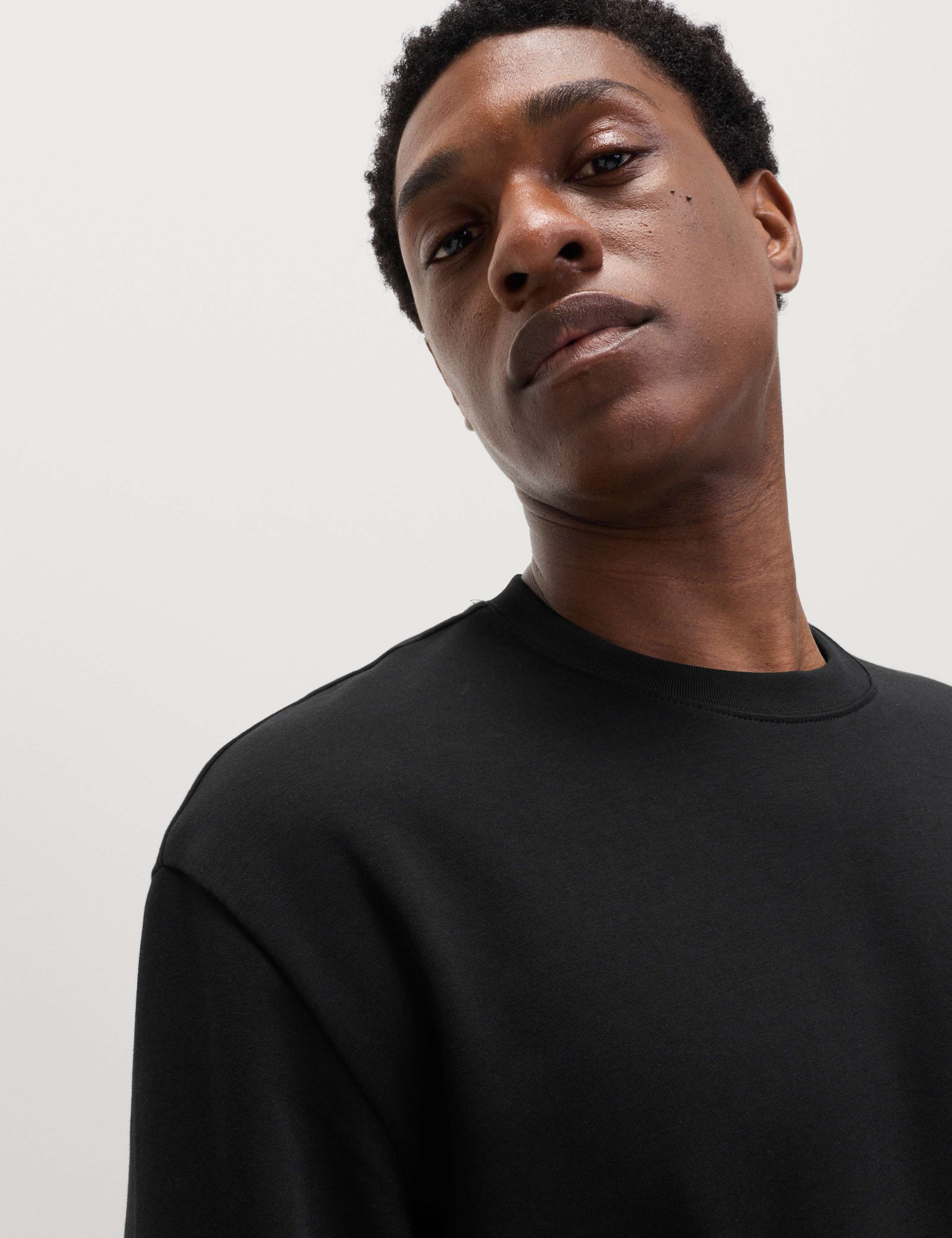 Ultimate Cotton Blend Long Sleeve T-Shirt 3 of 5