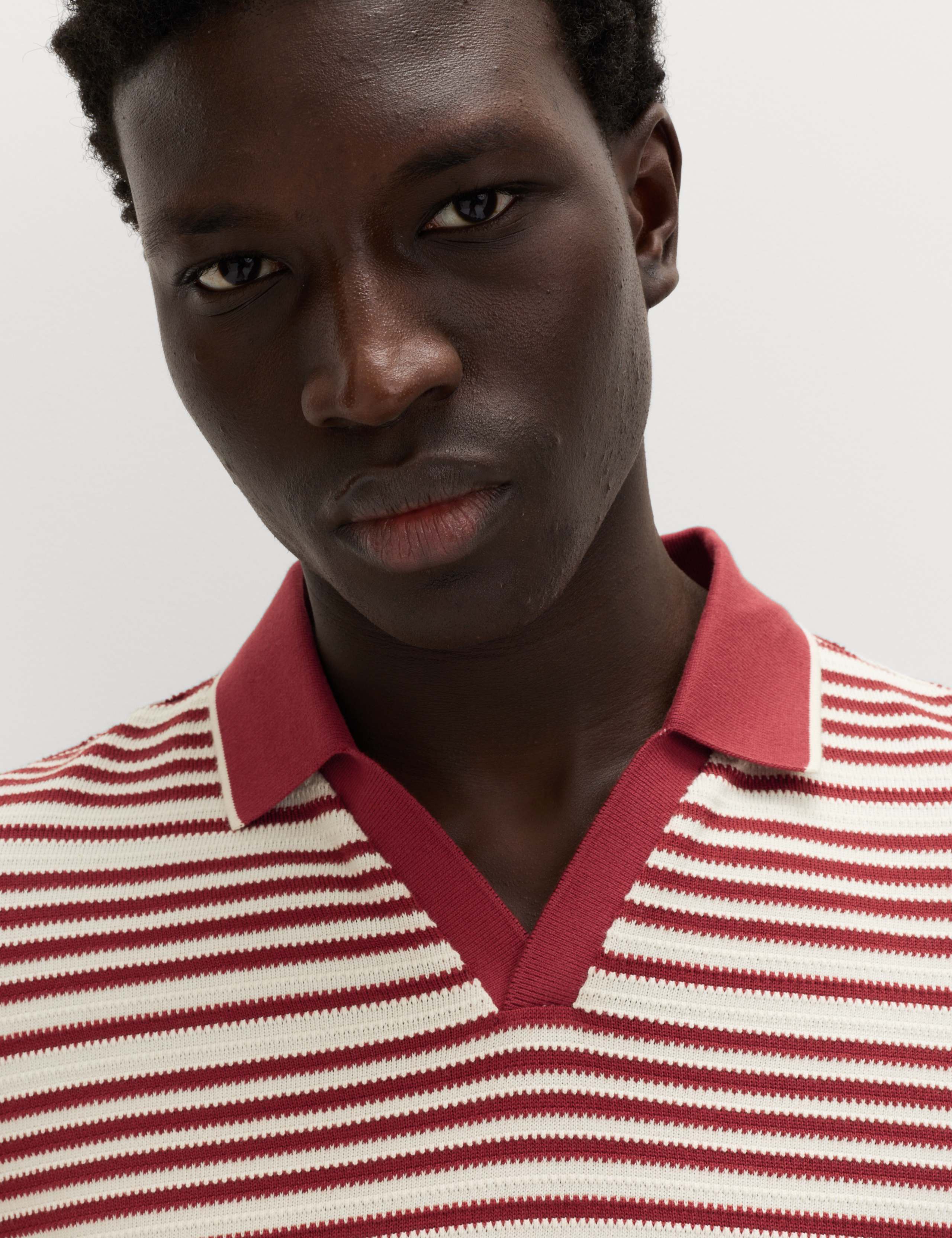 Relaxed Fit Cotton Rich Textured Polo Shirt 3 of 5