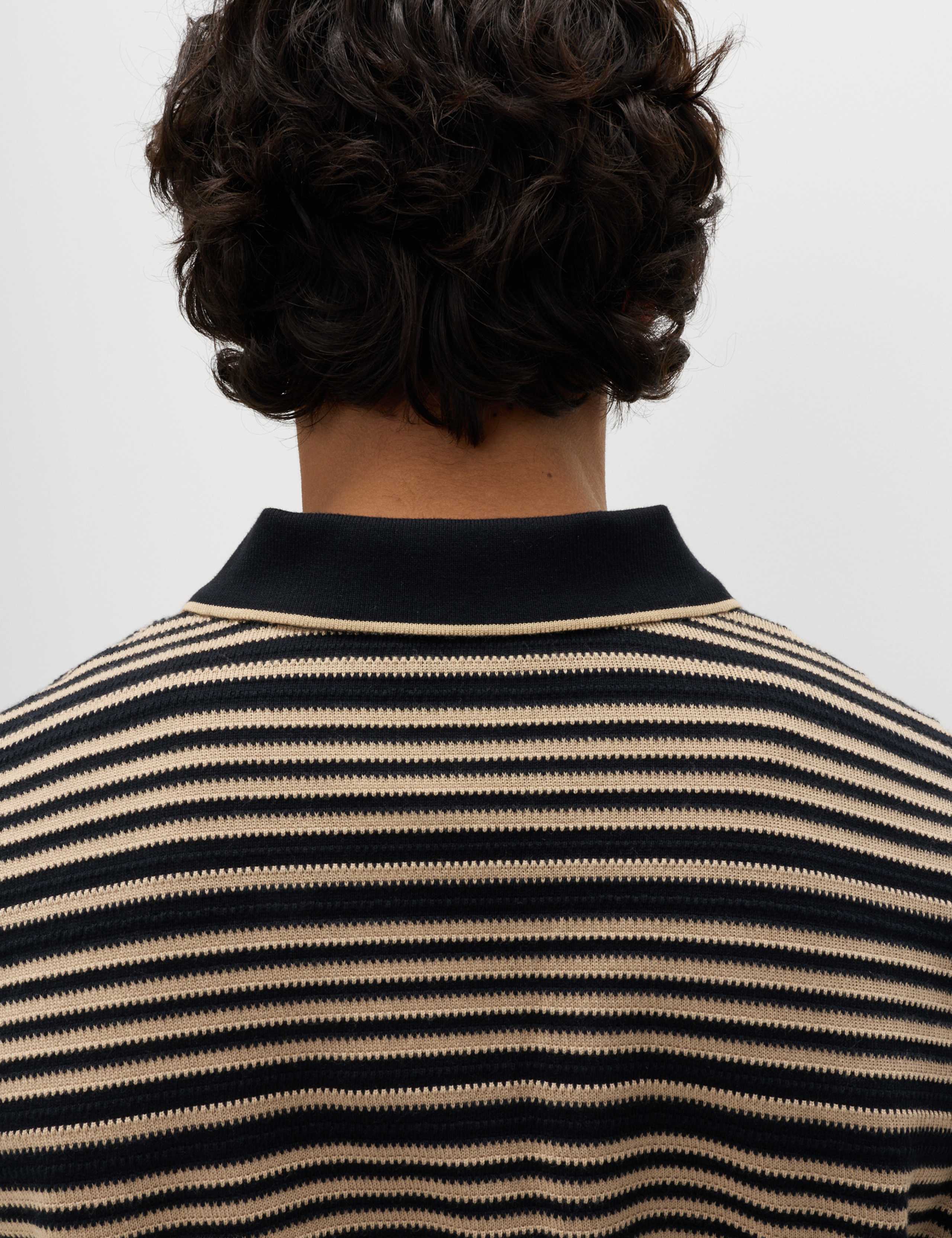 Relaxed Fit Cotton Rich Textured Polo Shirt 5 of 5