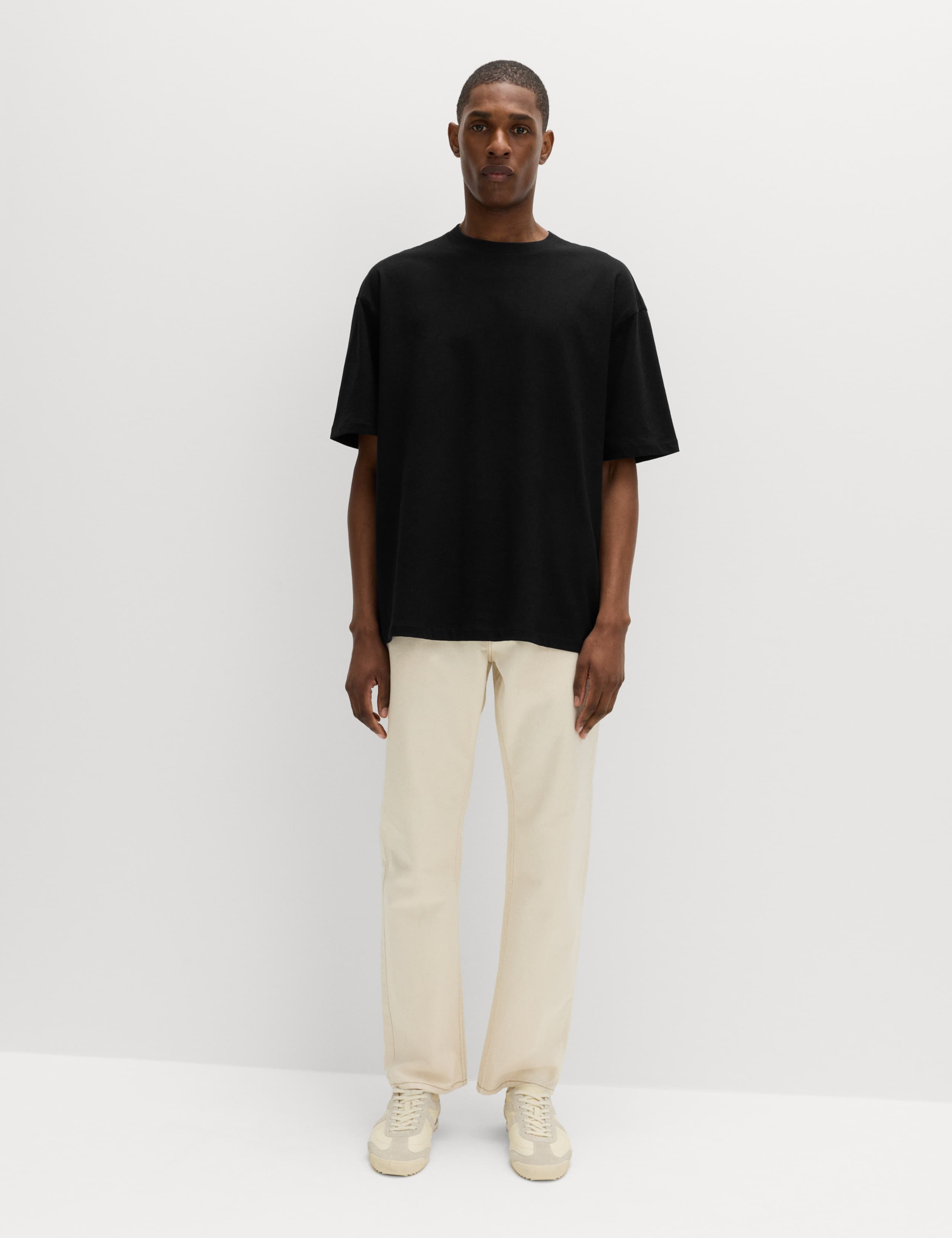 Pure Cotton Oversized Midweight T-Shirt 1 of 5