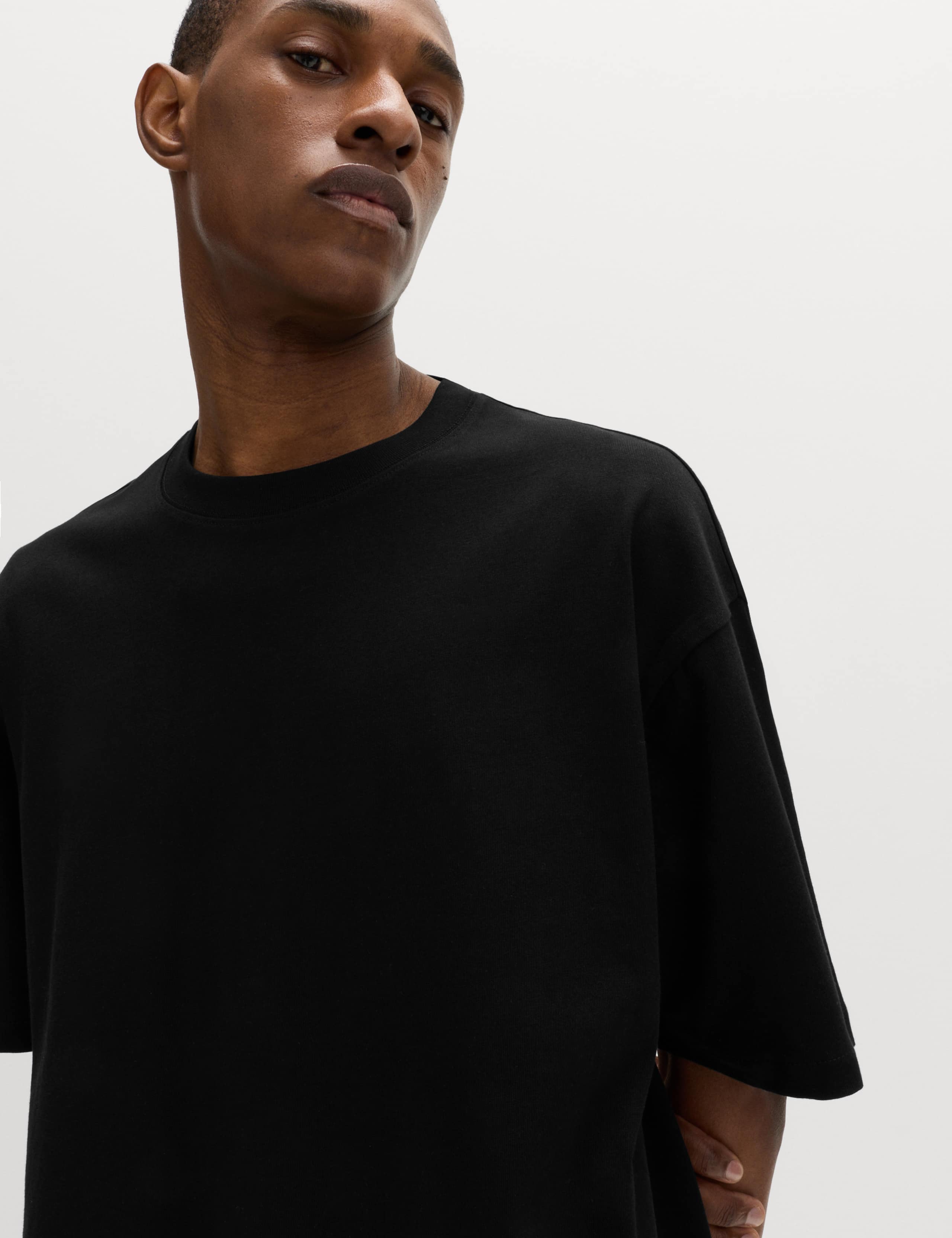 Pure Cotton Oversized Midweight T-Shirt 3 of 5