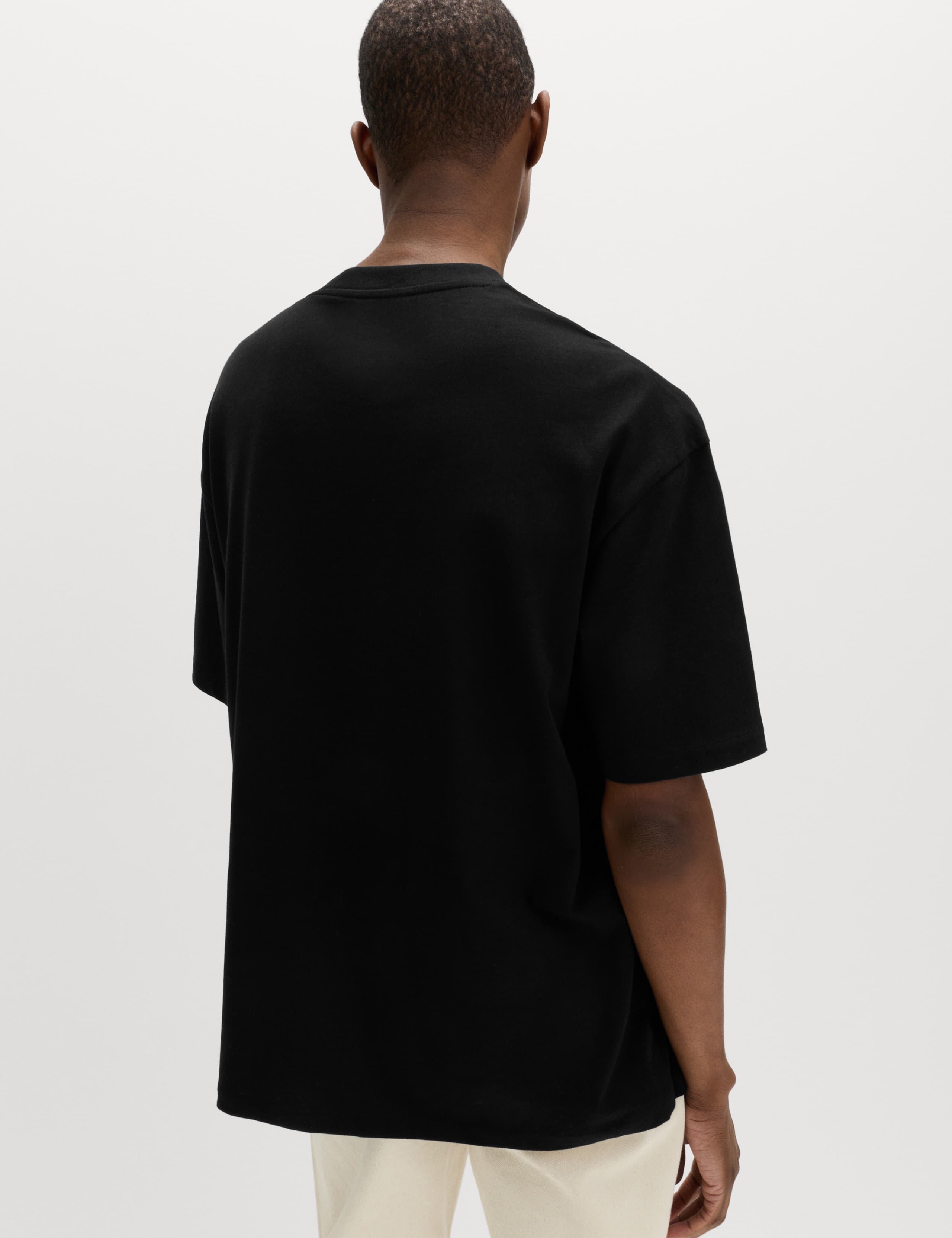 Pure Cotton Oversized Midweight T-Shirt 4 of 5