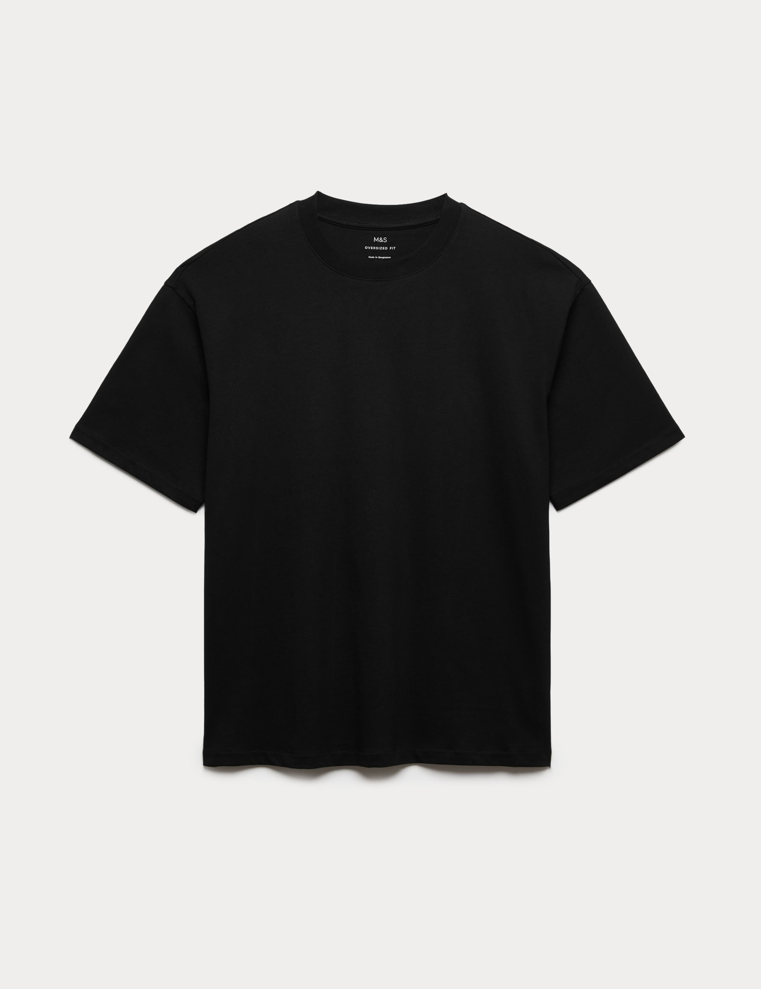 Pure Cotton Oversized Midweight T-Shirt 2 of 5