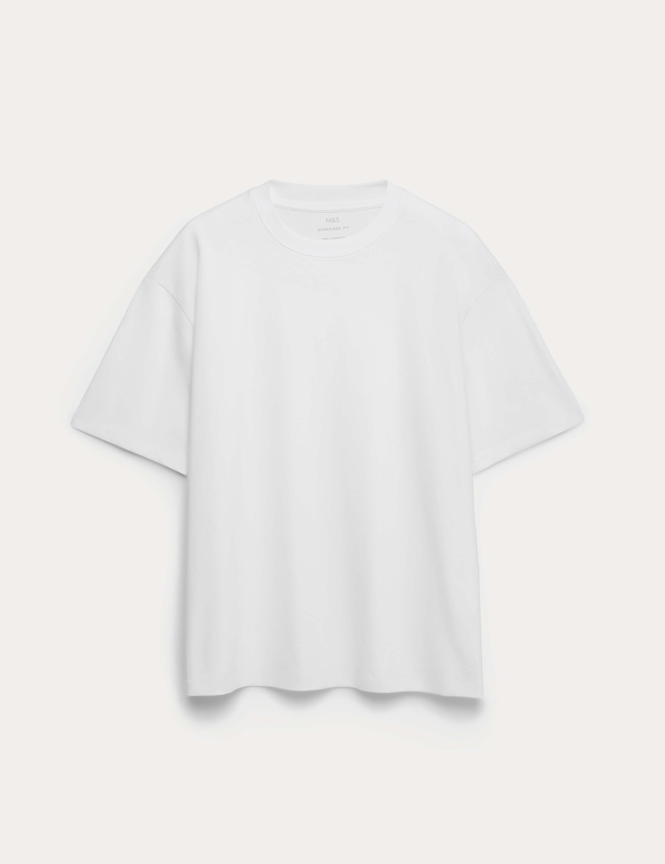 Pure Cotton Oversized Midweight T-Shirt 2 of 5