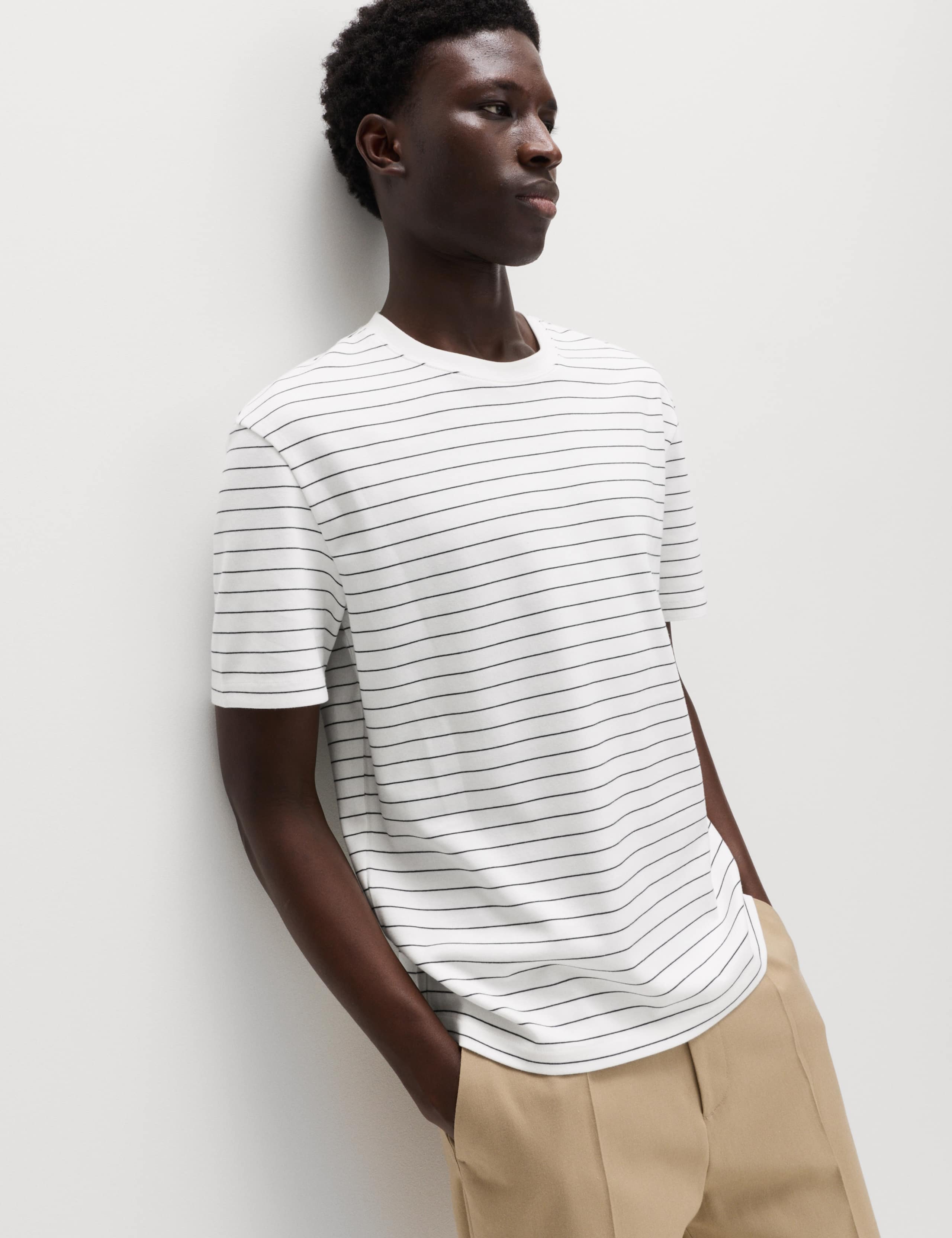 The Ultimate Cotton Rich Breton T-Shirt 1 of 5