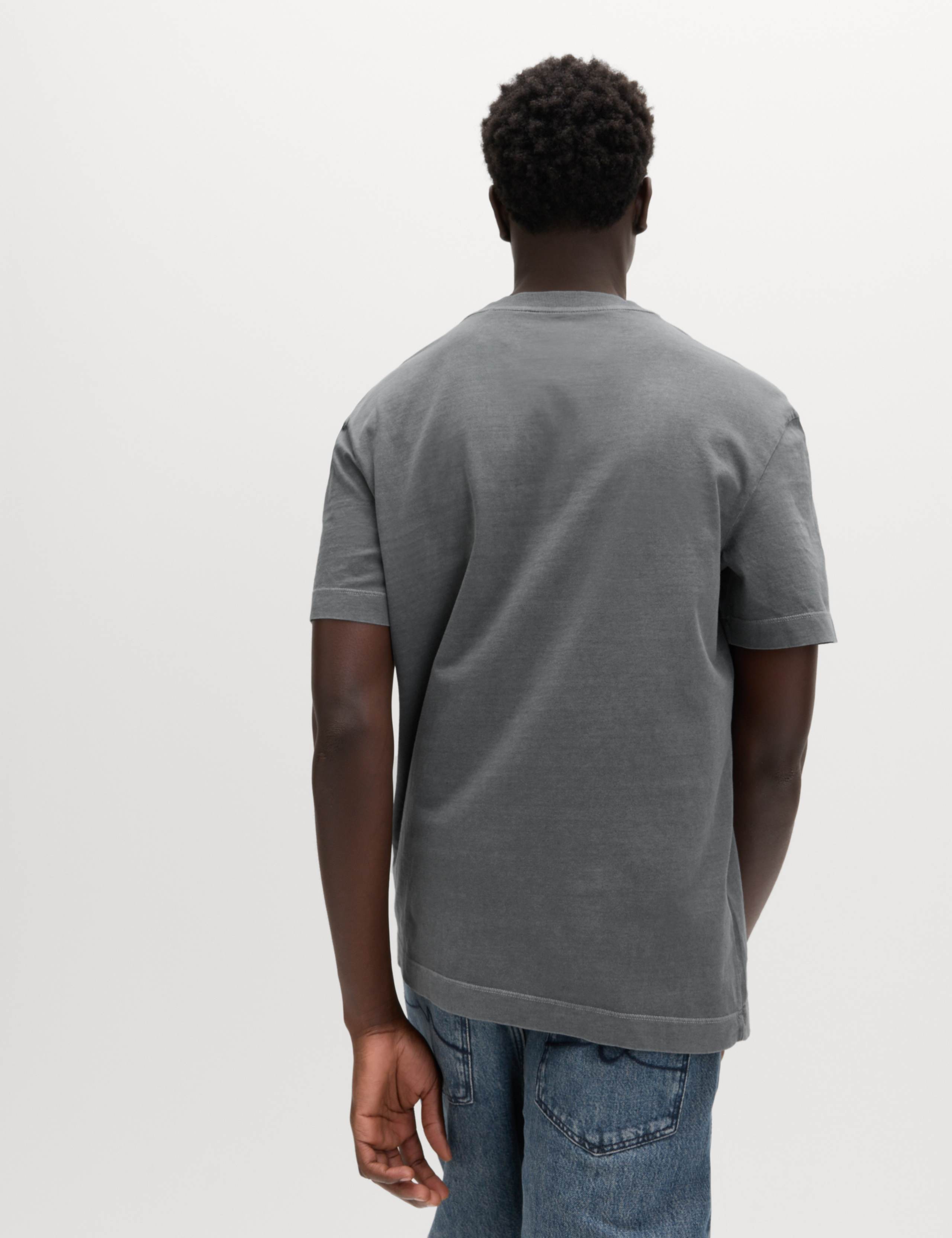 Relaxed Pure Cotton Garment Dyed T-Shirt 4 of 6