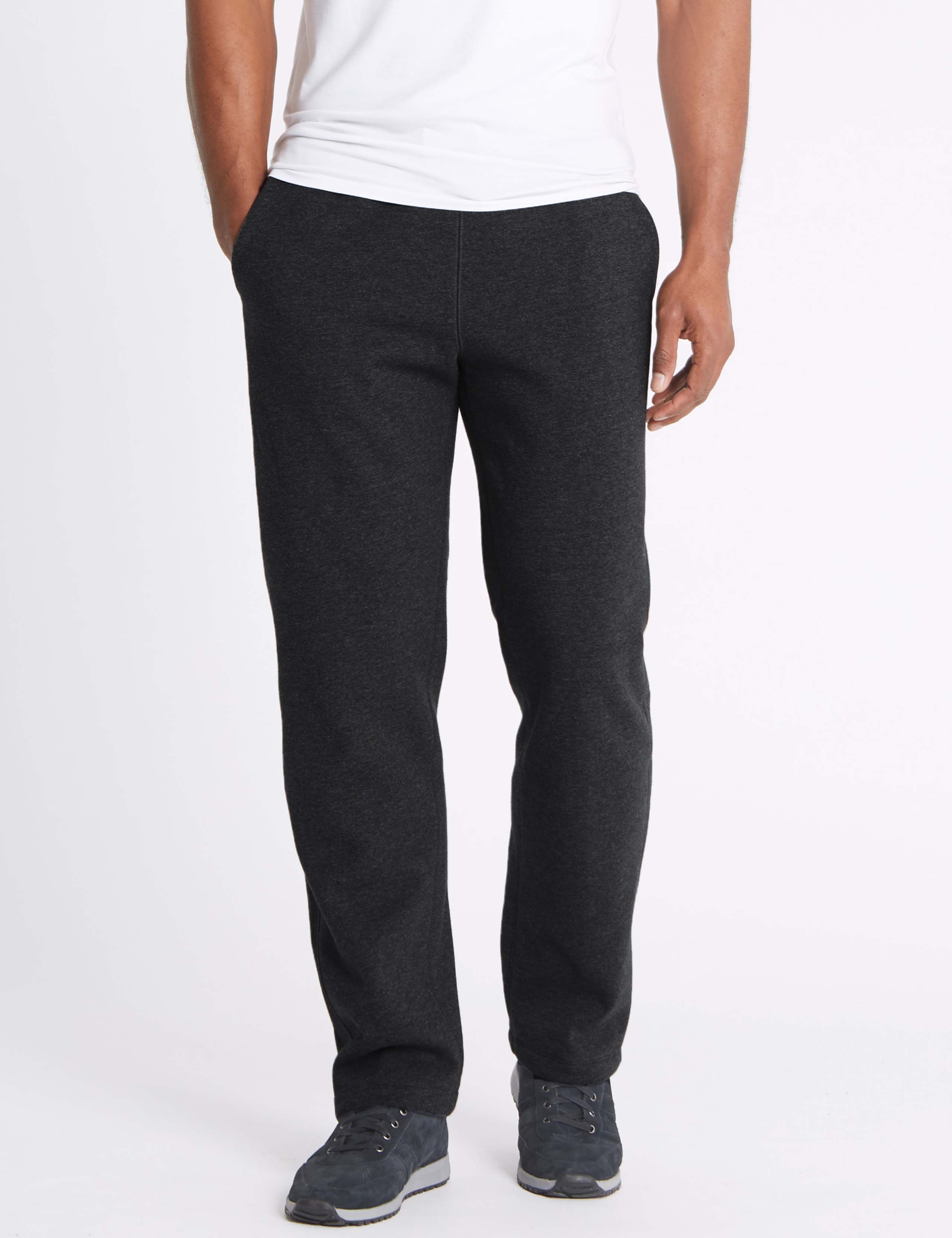 Pure Cotton Fleece Lined Joggers 1 of 4