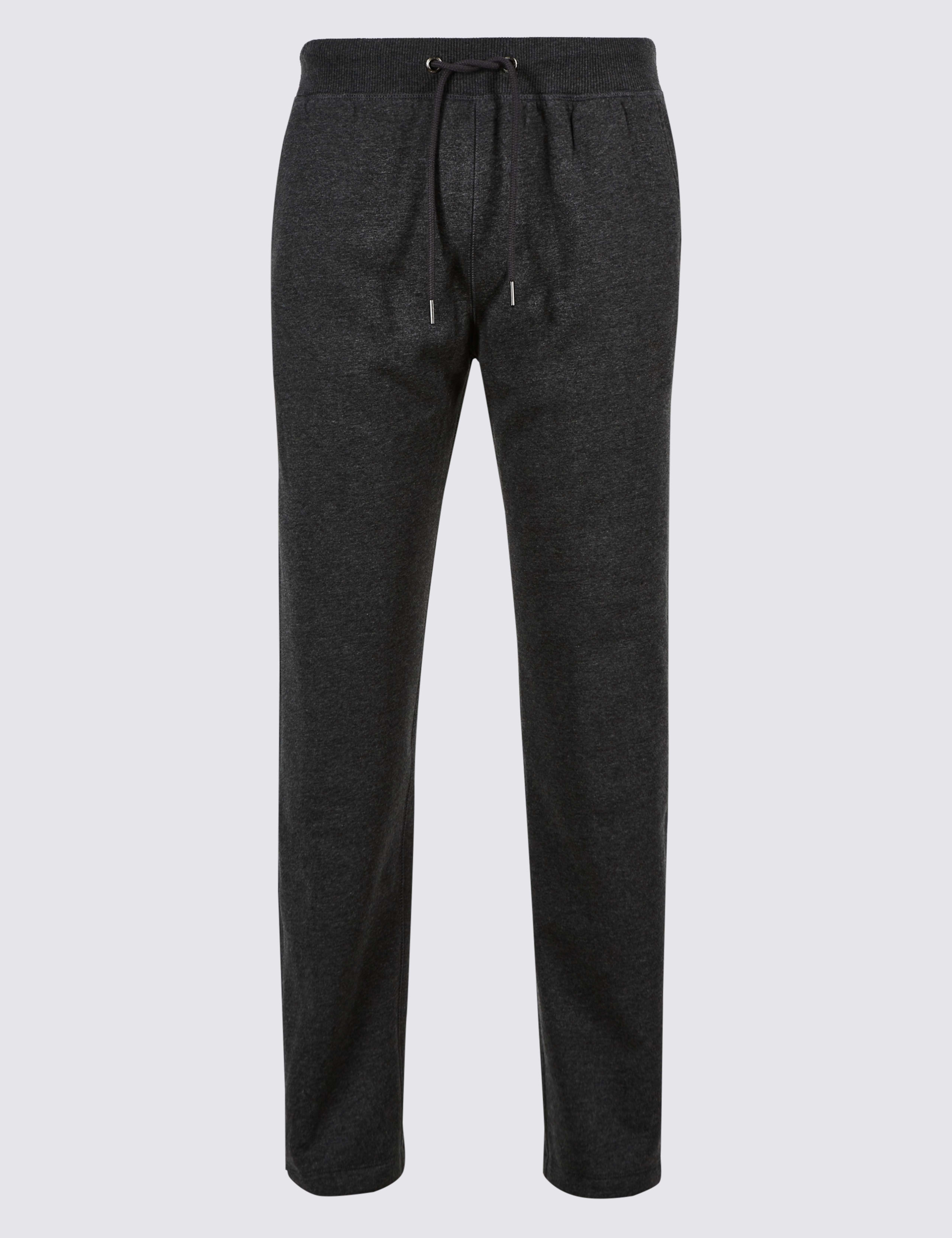 Pure Cotton Fleece Lined Joggers 2 of 4