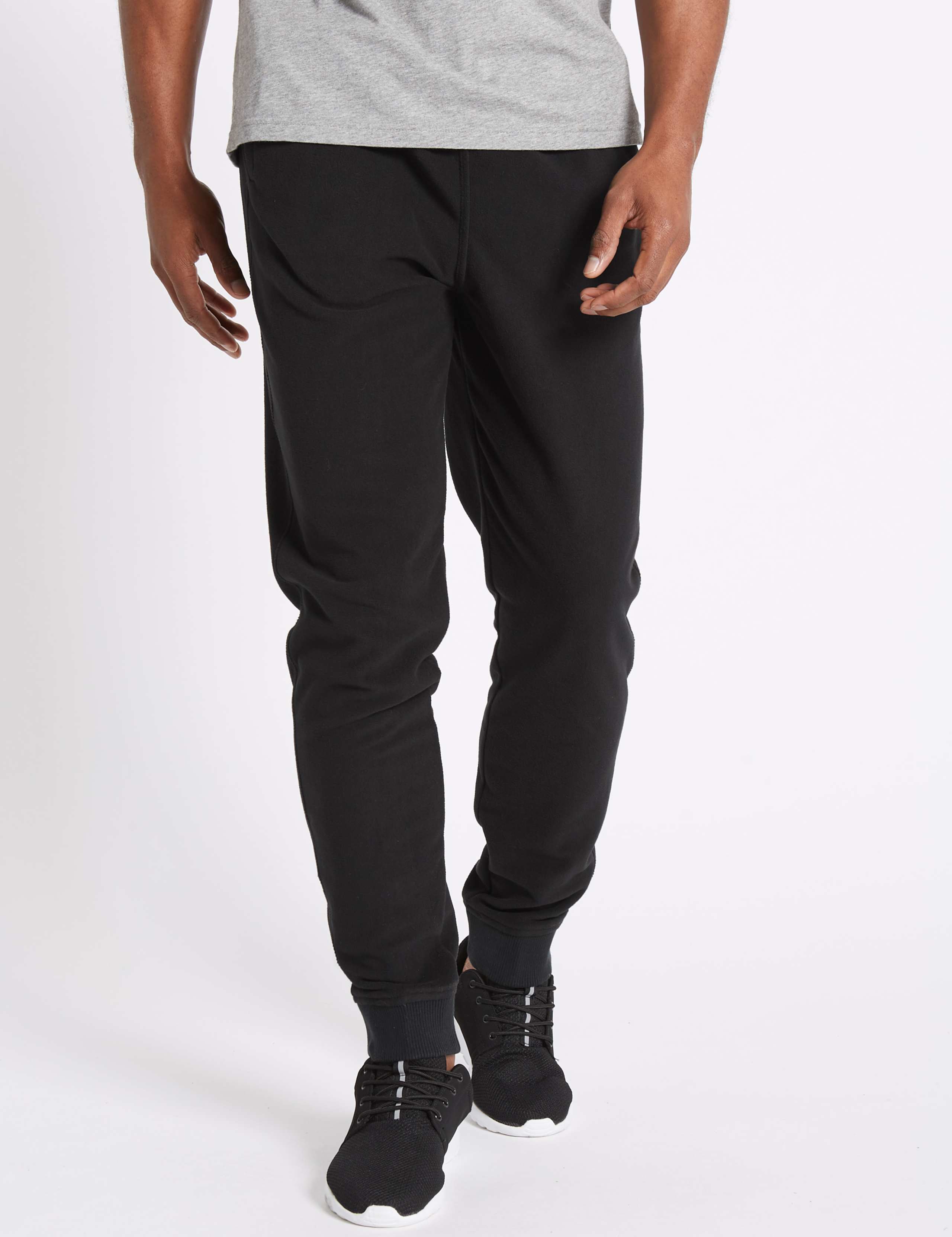 Fleece Cuffed Joggers 1 of 5