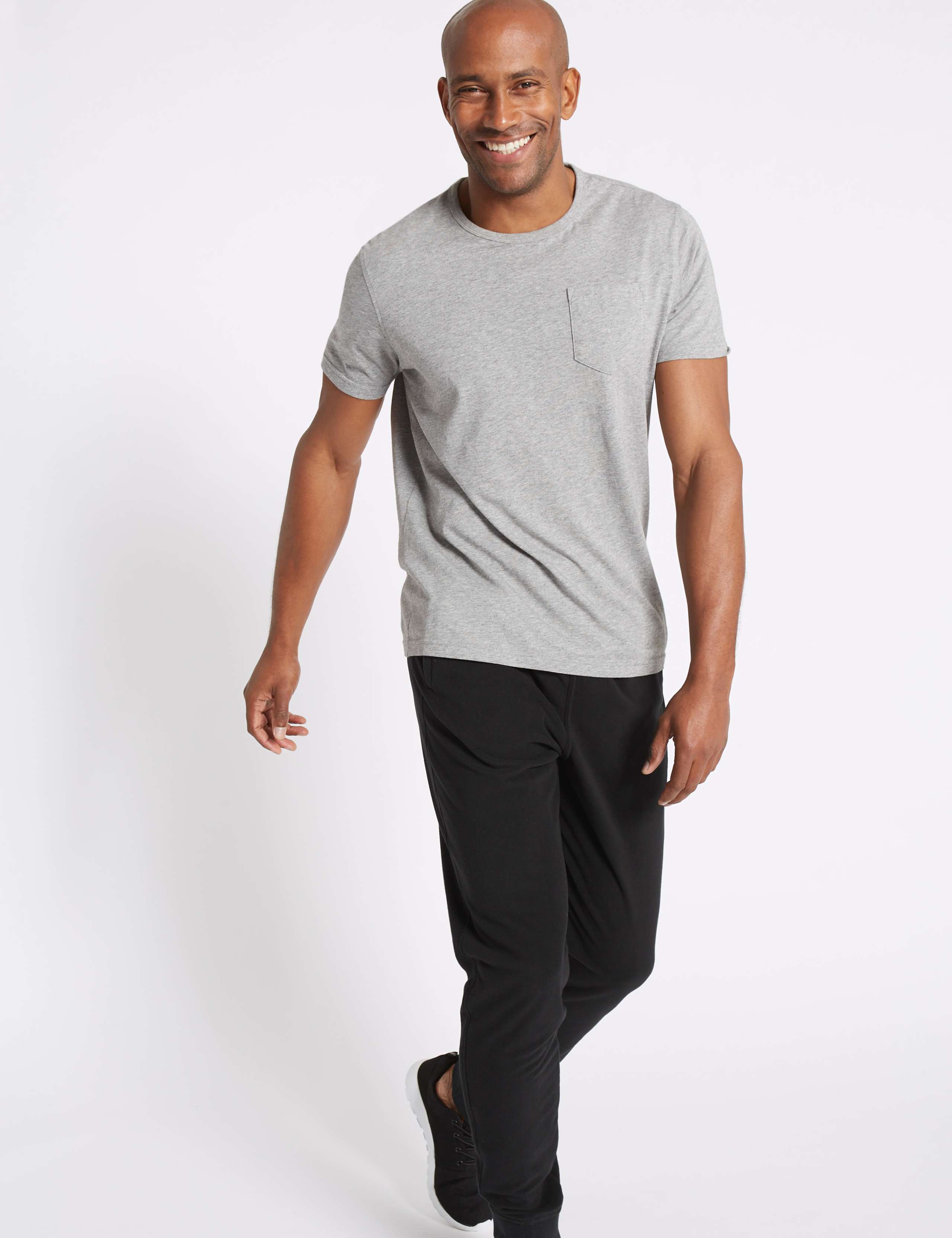 Fleece Cuffed Joggers 3 of 5