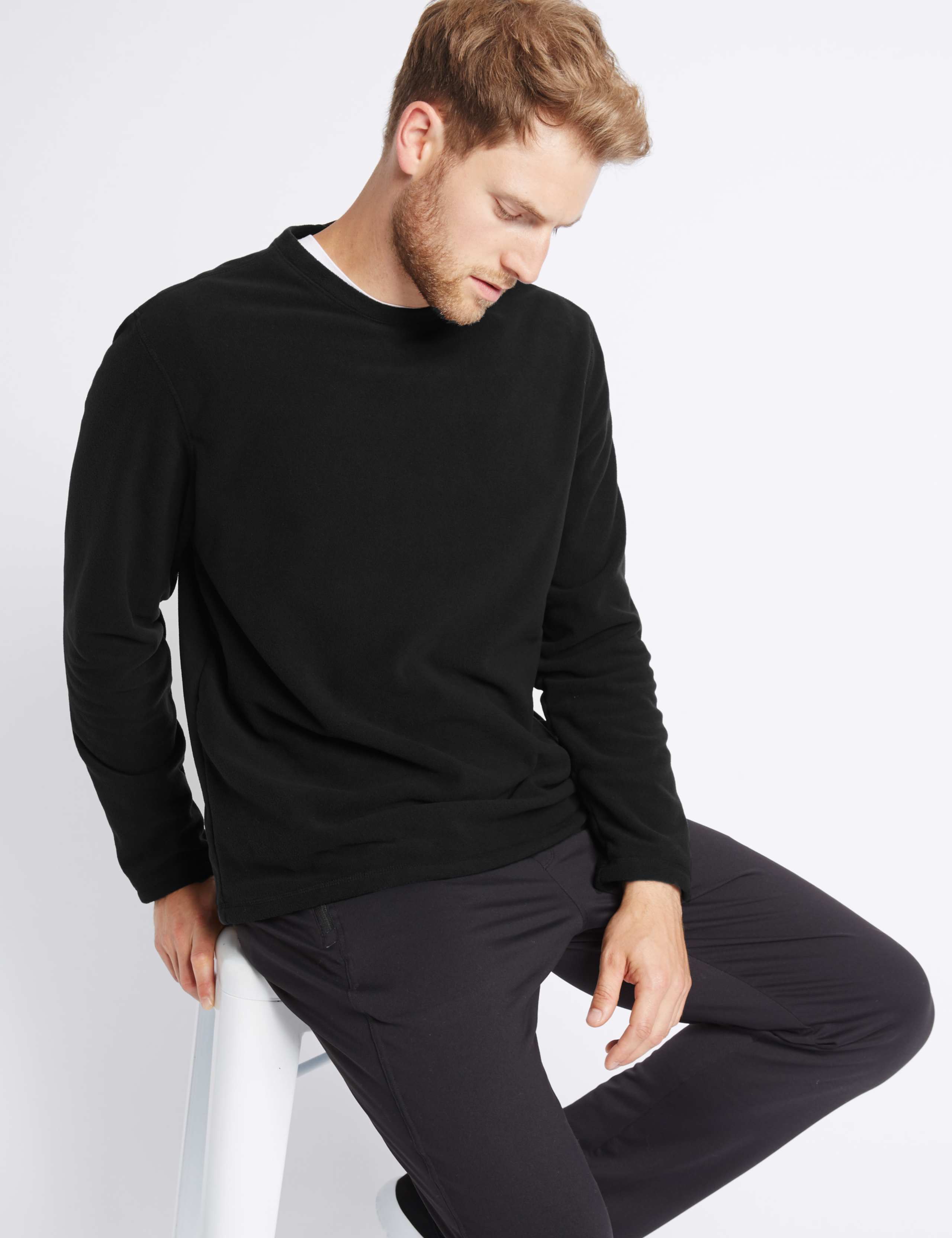 Crew Neck Fleece Top with Stormwear™ 3 of 4