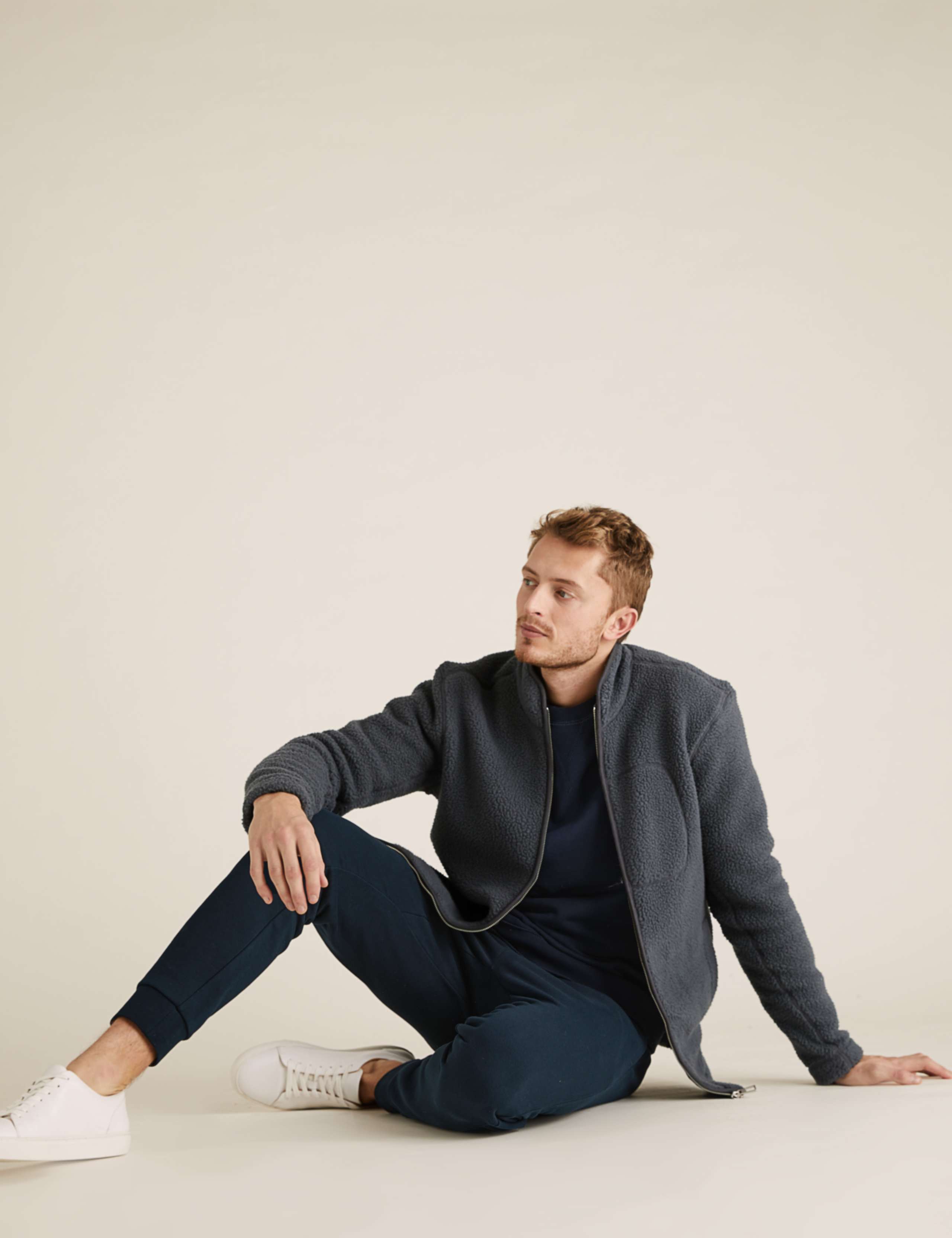 Zip Up Sherpa Fleece Jacket 5 of 5