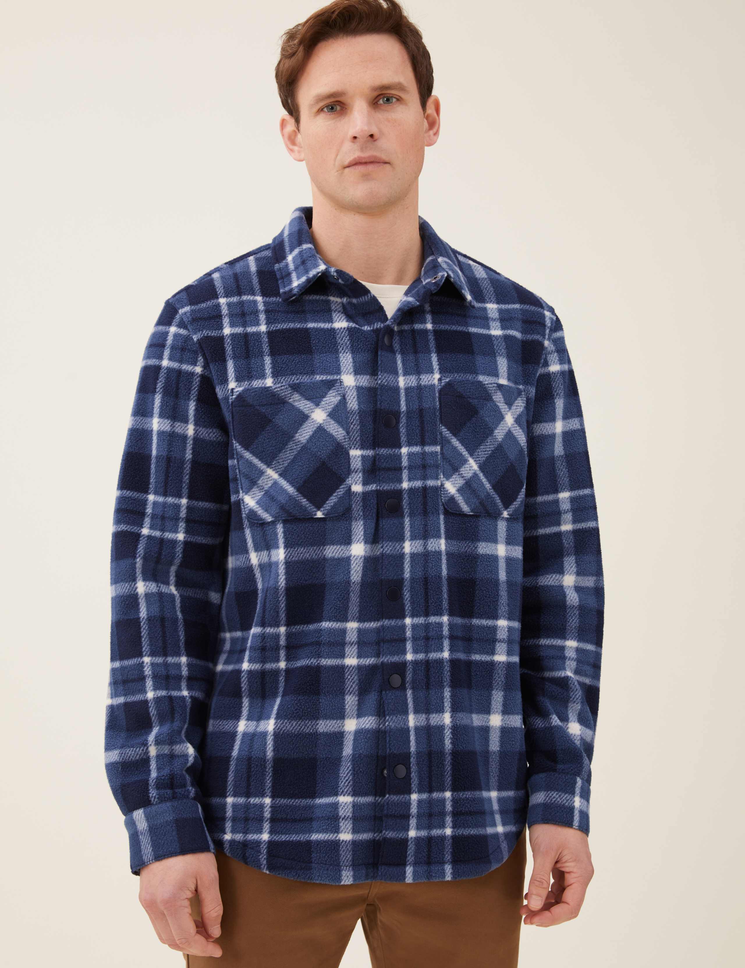 Recycled Polar Fleece Overshirt 1 of 5