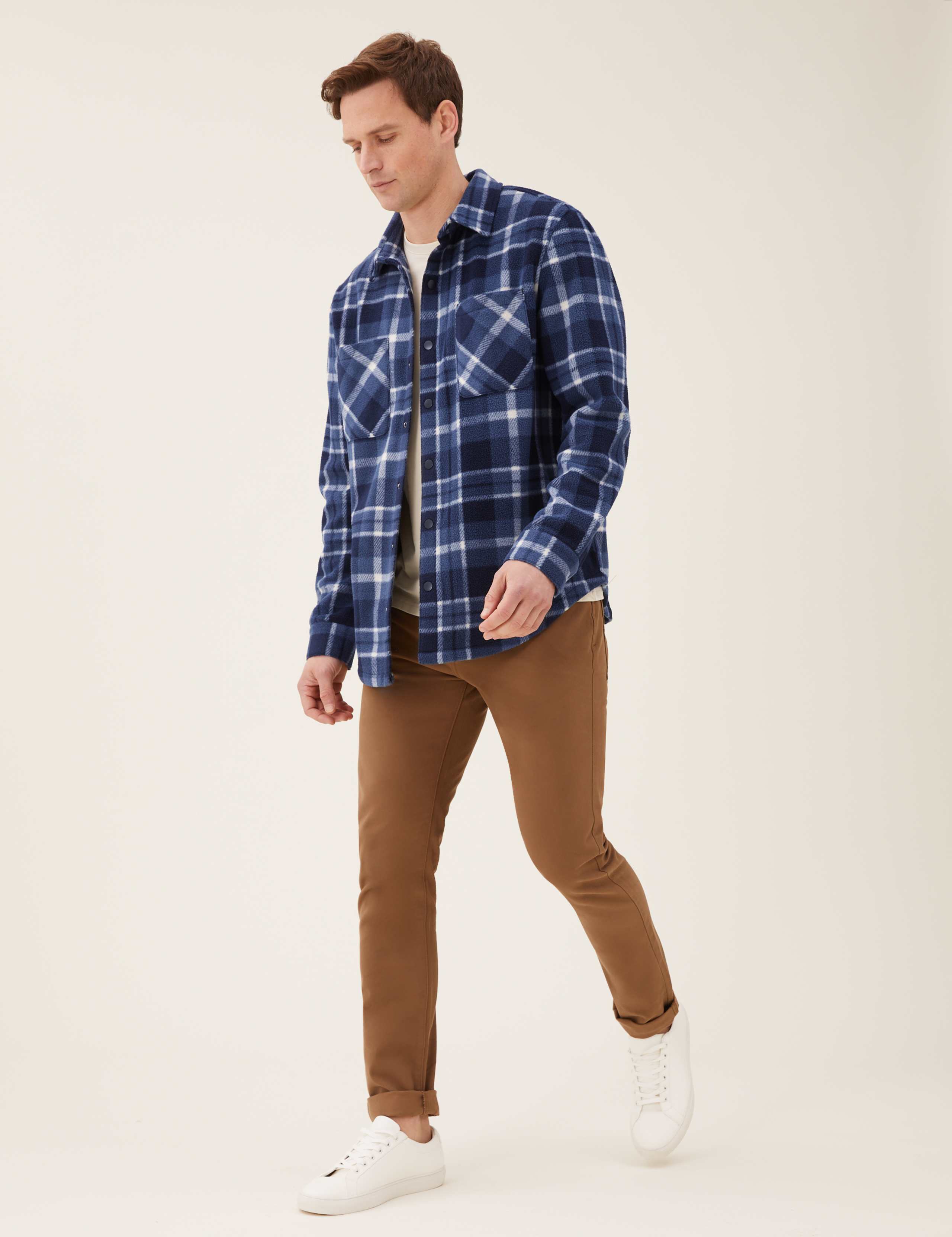 Recycled Polar Fleece Overshirt 3 of 5