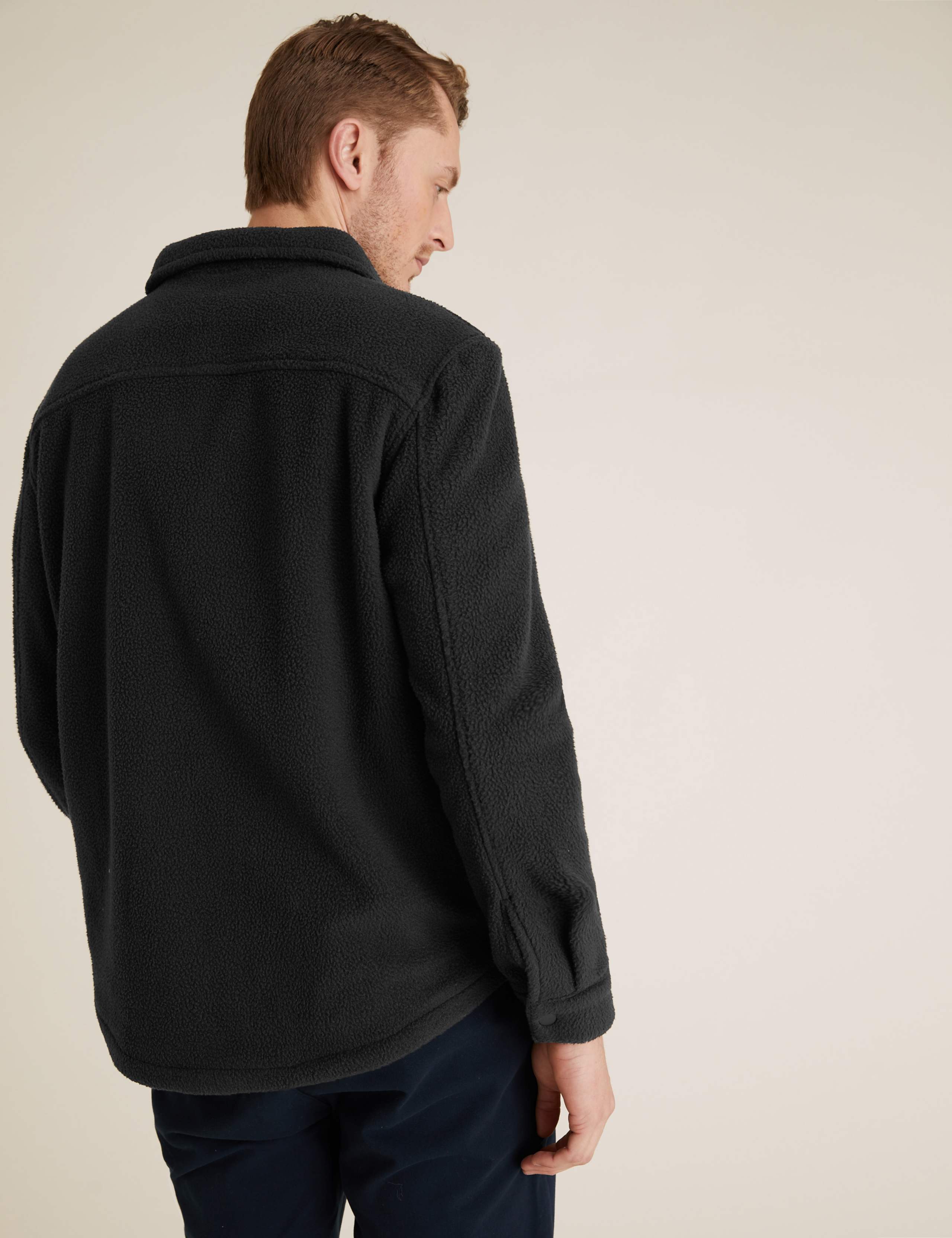 Recycled Polar Fleece Overshirt 4 of 4