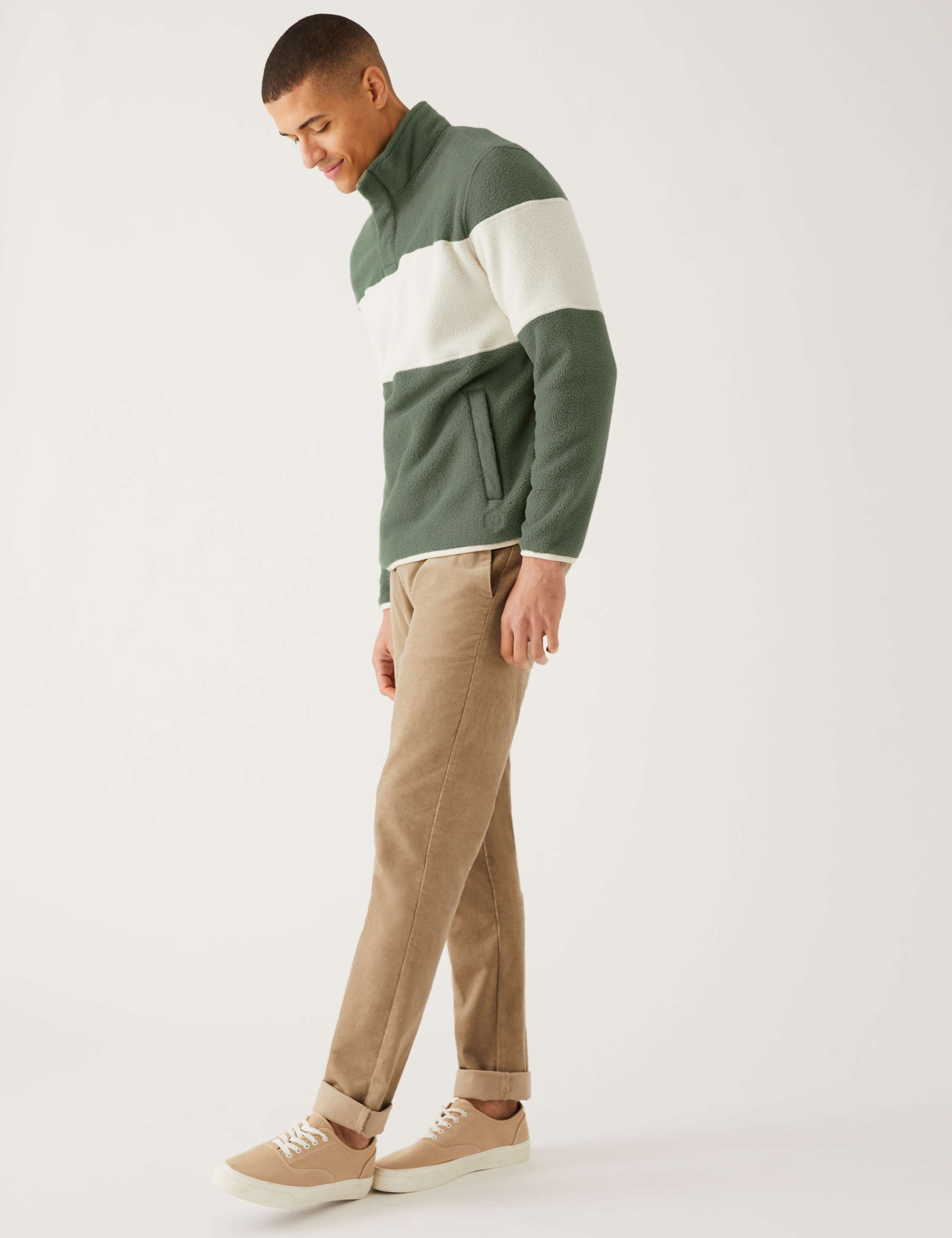 Half Zip Polar Fleece Jacket 3 of 5