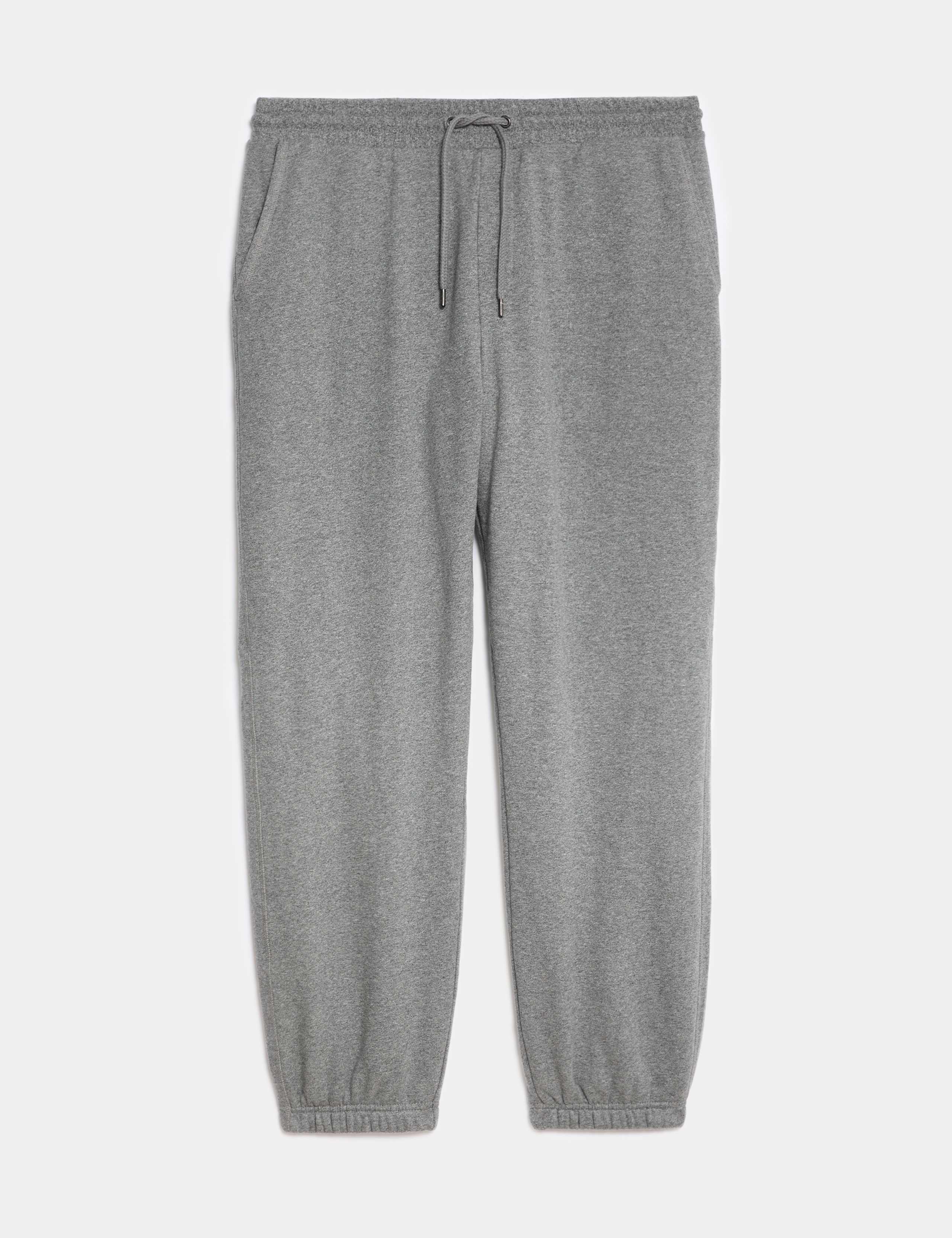 Pure Cotton Fleece Lined Joggers 2 of 5