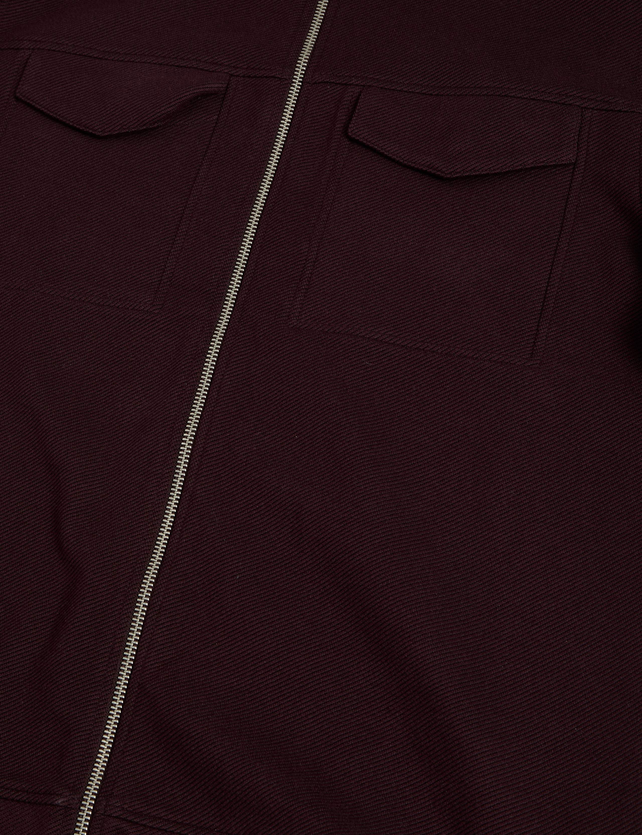 Cotton Rich Twill Textured Overshirt 7 of 7