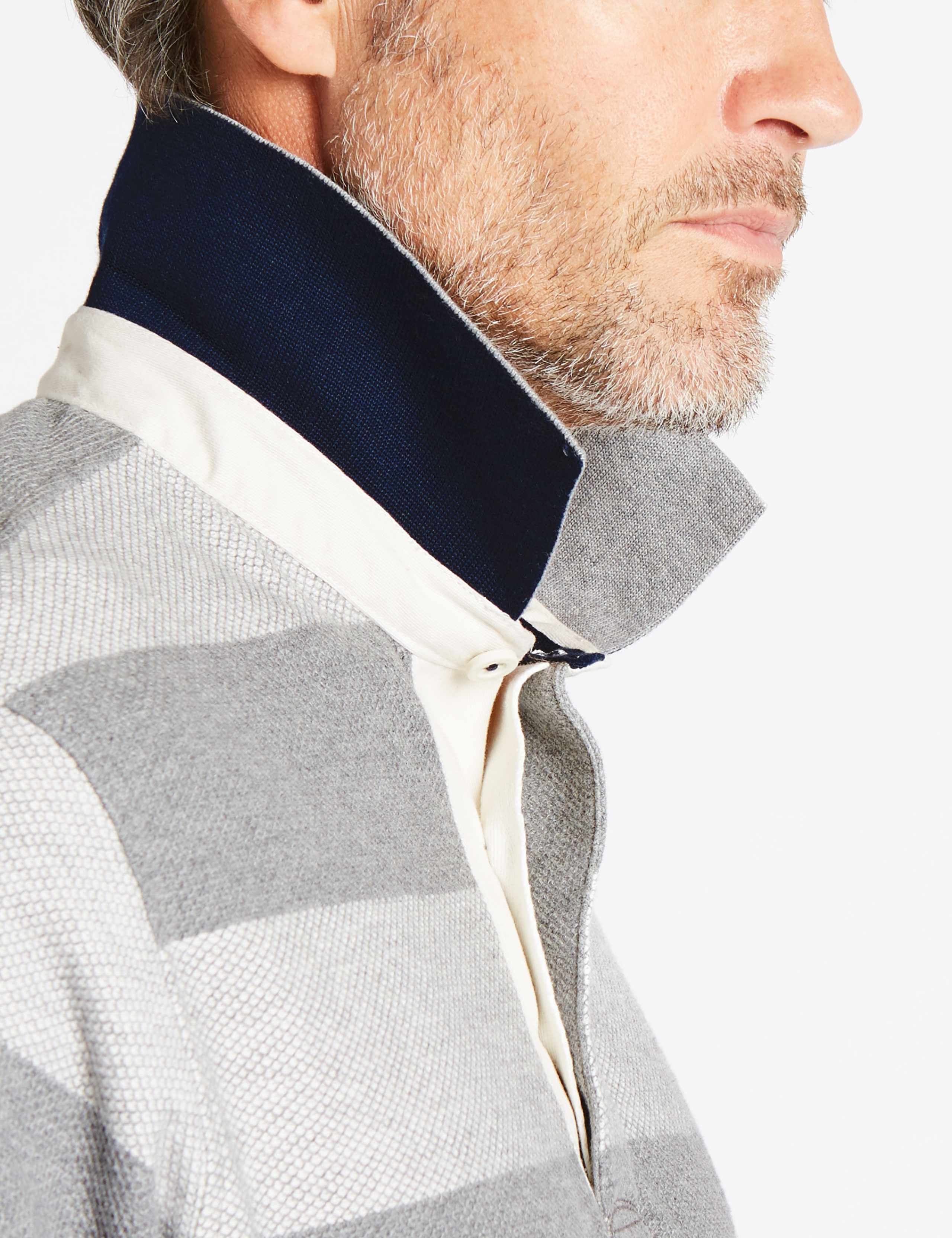 Pure Cotton Striped Rugby Top 5 of 5