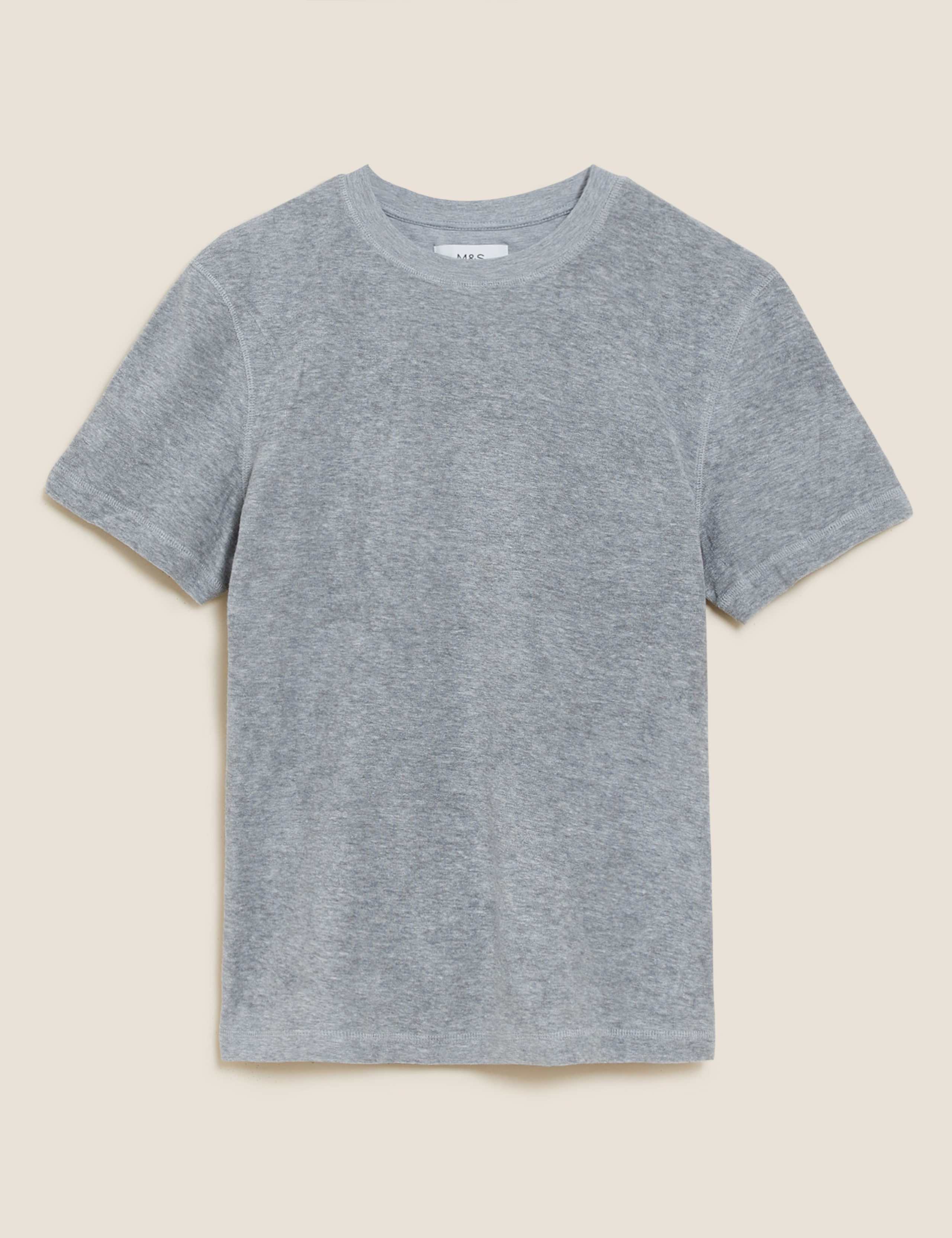Cotton Rich Towelling T-Shirt 2 of 5