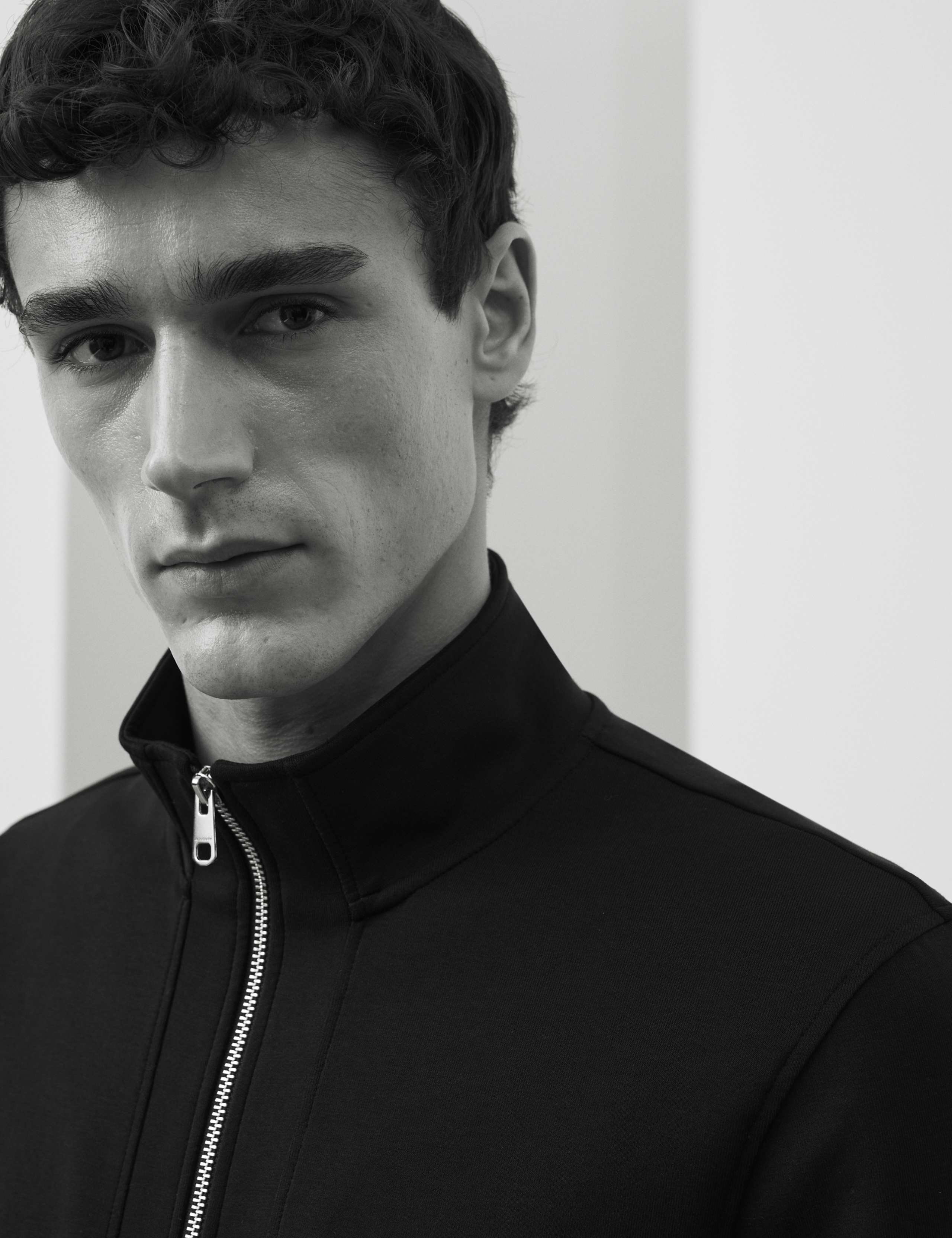 Cotton Rich Funnel Neck Zip Up Jacket 4 of 6