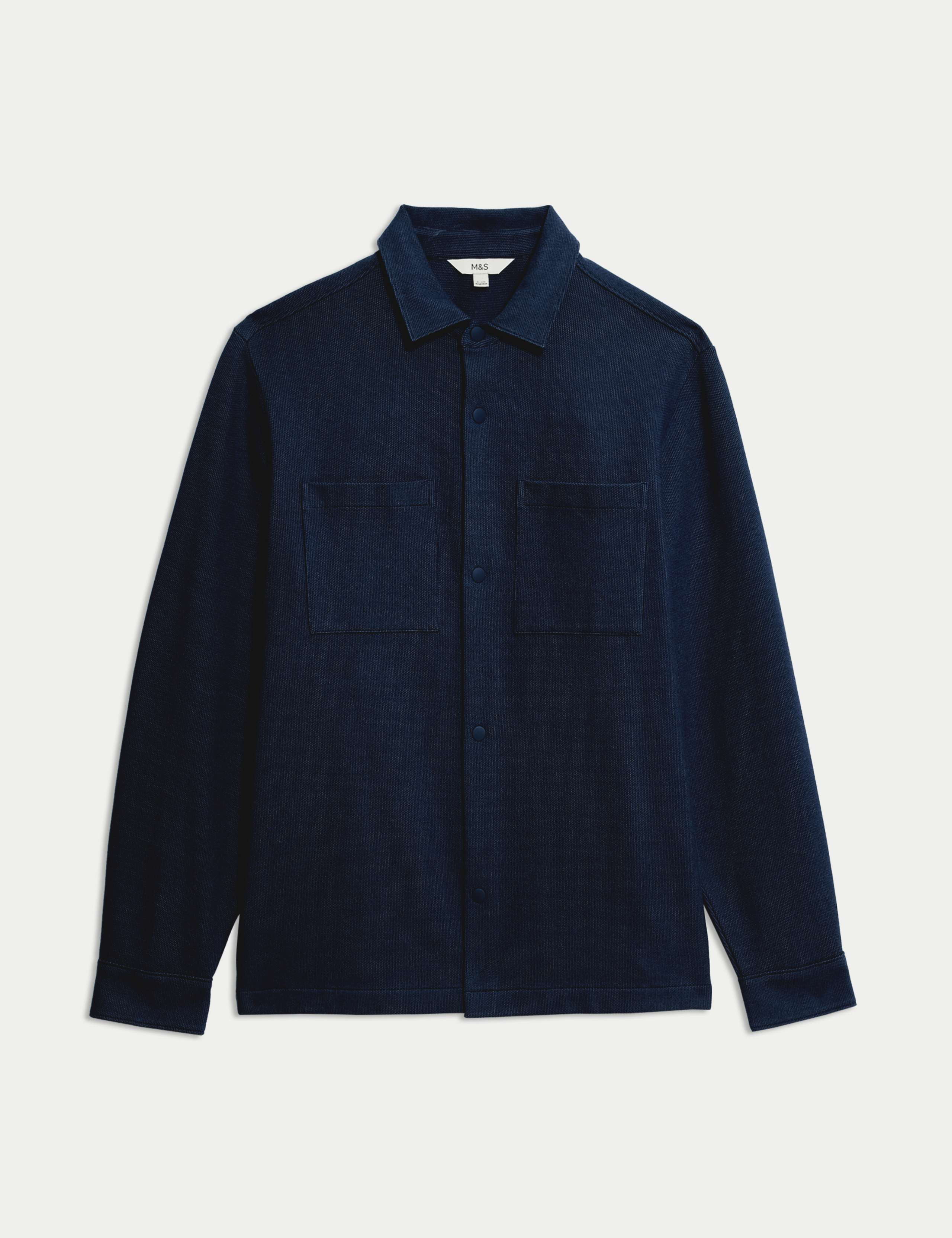 Smart Two Pocket Overshirt with Stretch 2 of 5