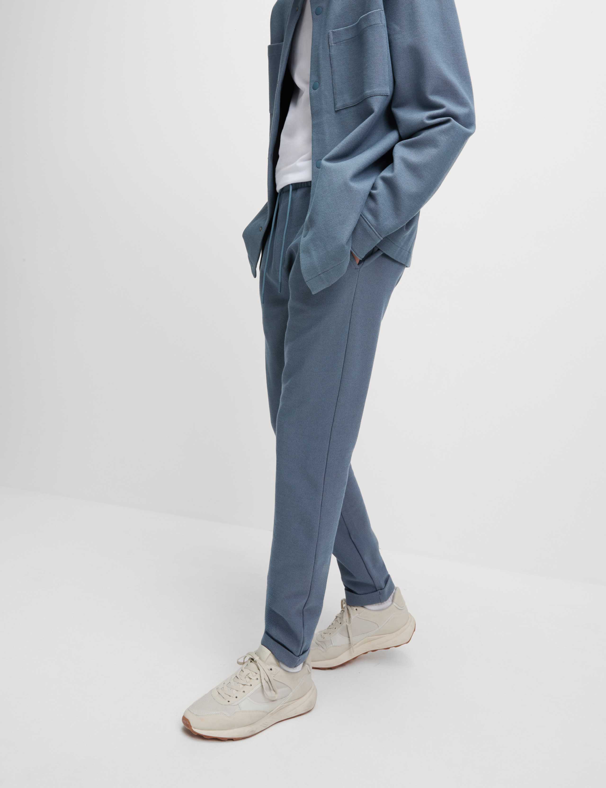 Smart Tapered Joggers with Stretch 3 of 5