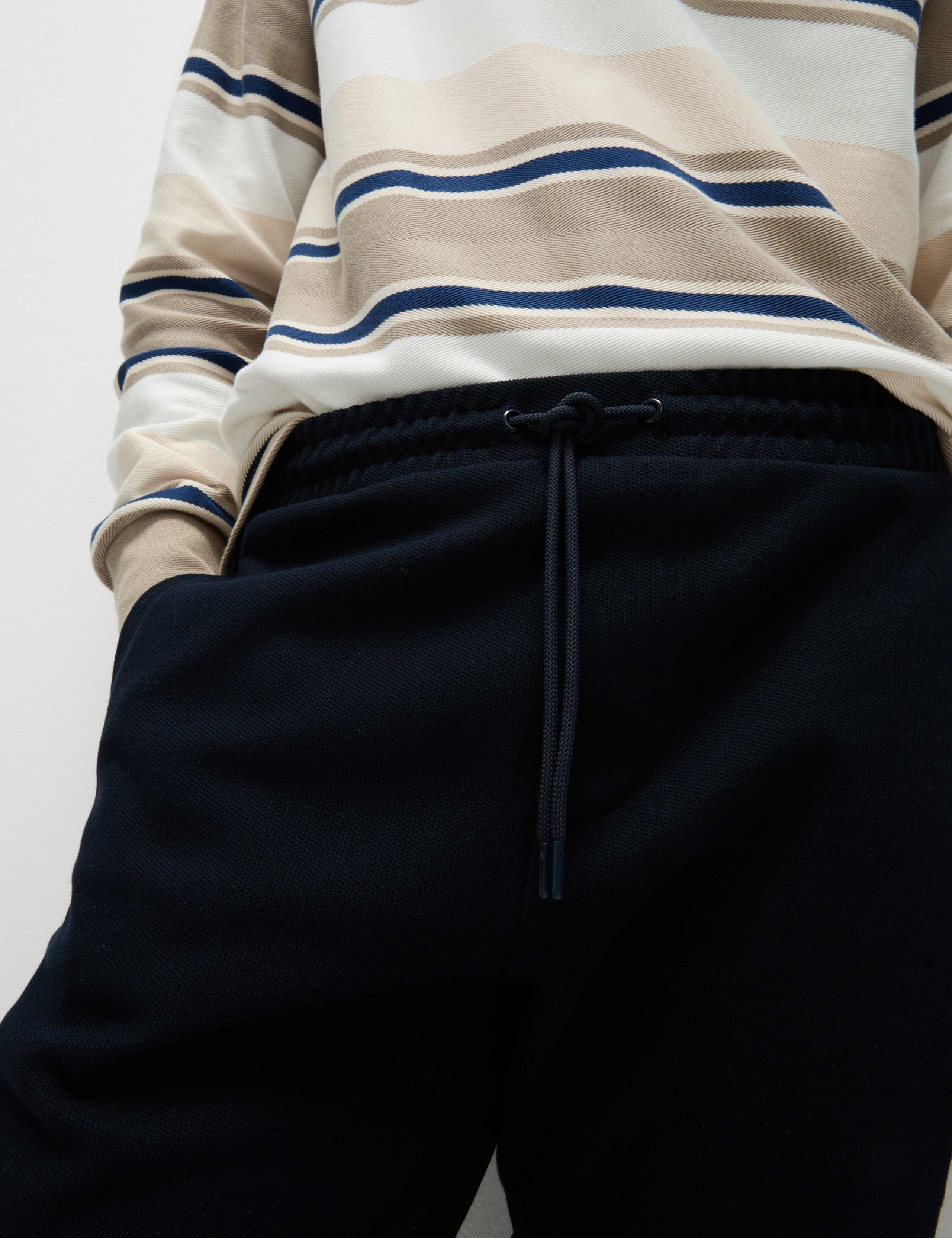 Smart Tapered Joggers with Stretch 3 of 5