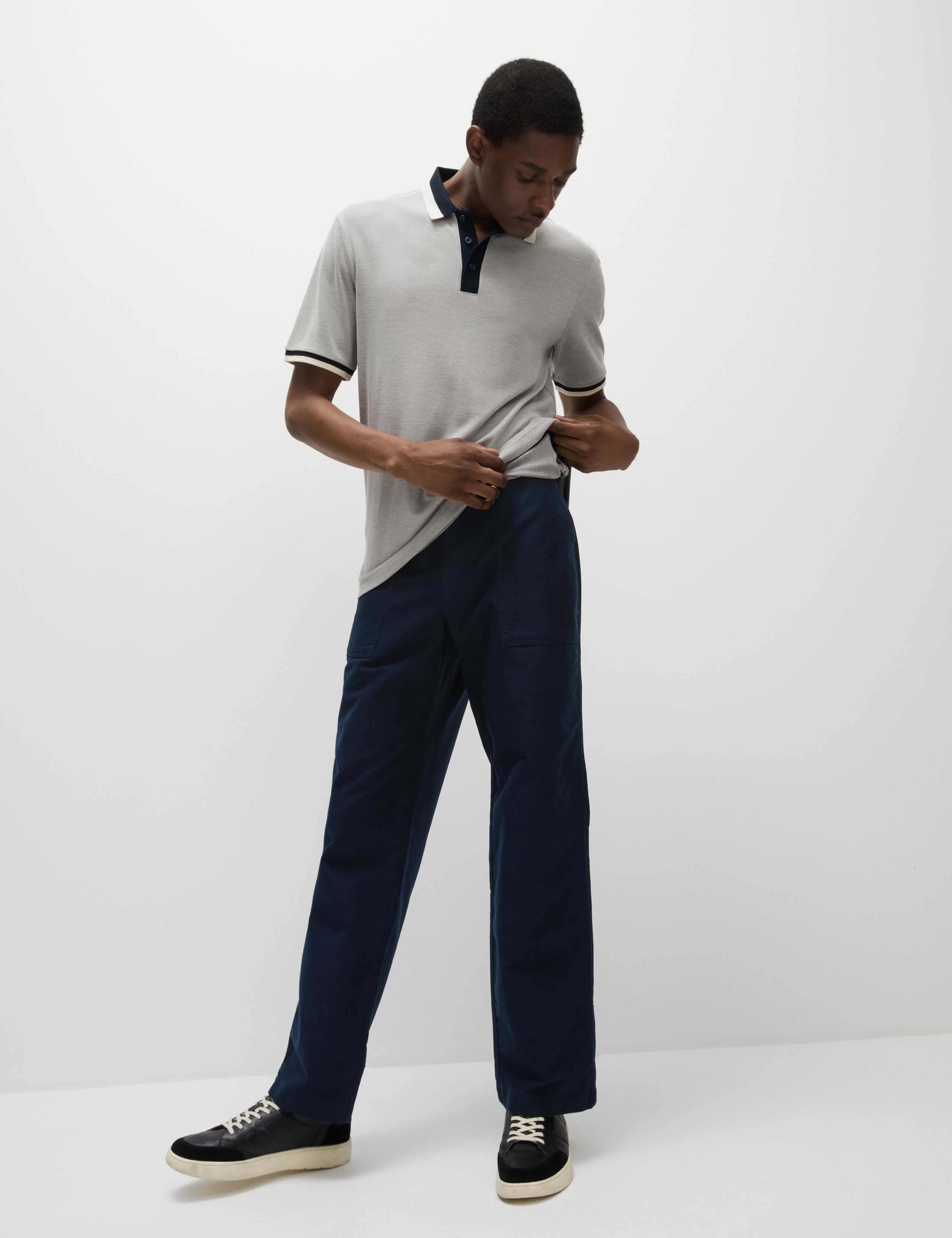 Modal Rich Polo Shirt 1 of 5