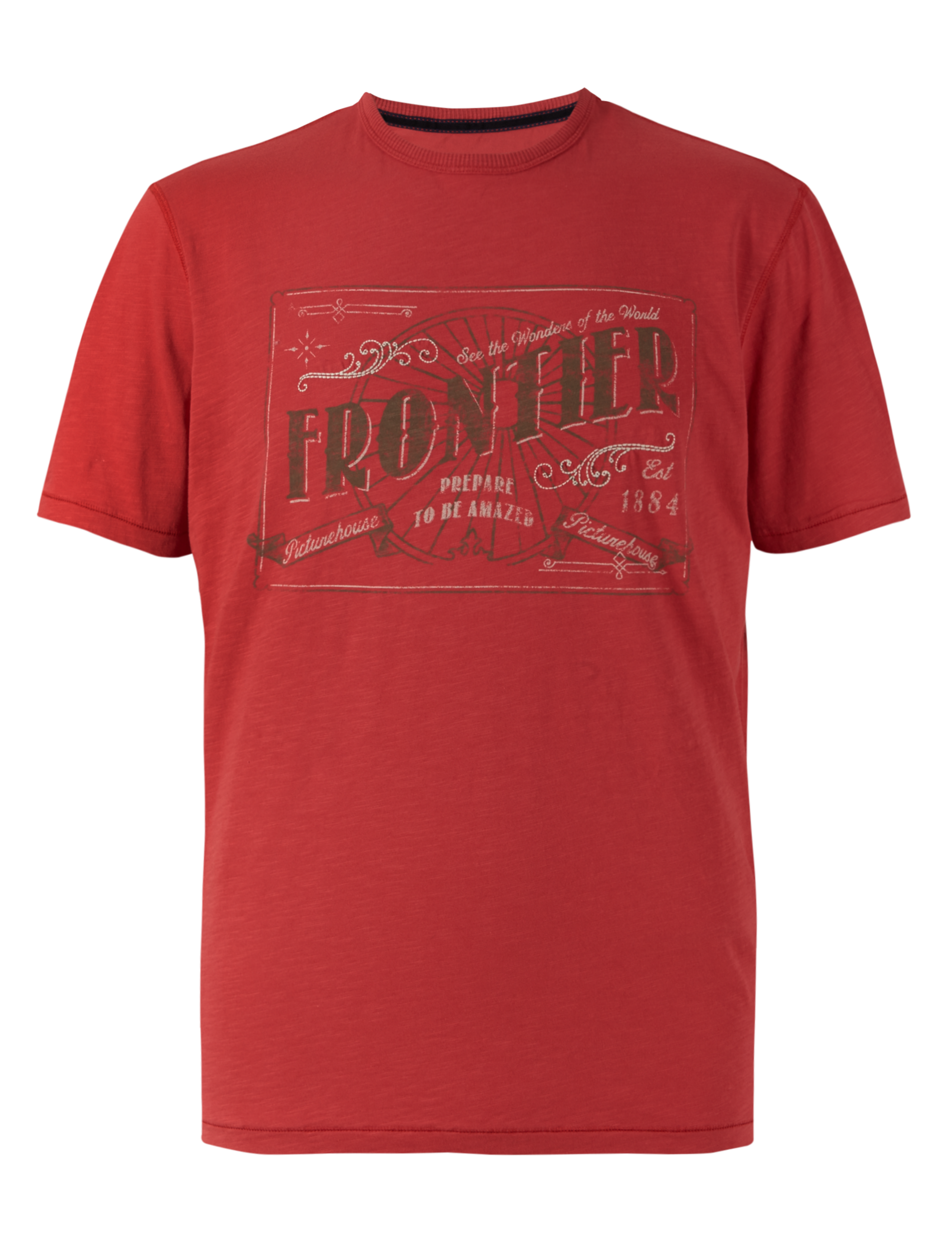 Pure Cotton Tailored Fit Assorted Slogan T-Shirt 2 of 3