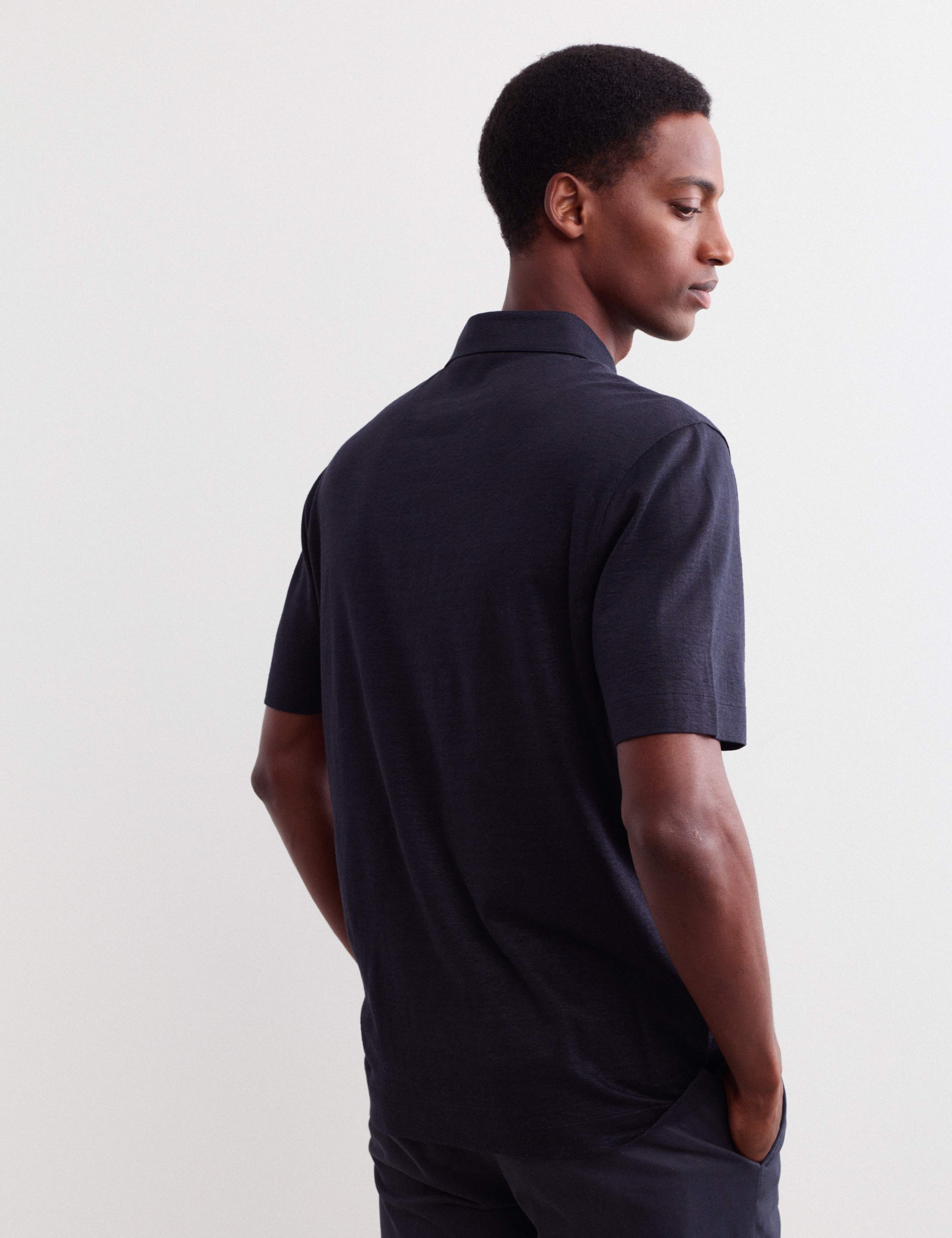 Pure Linen Polo Shirt 4 of 6