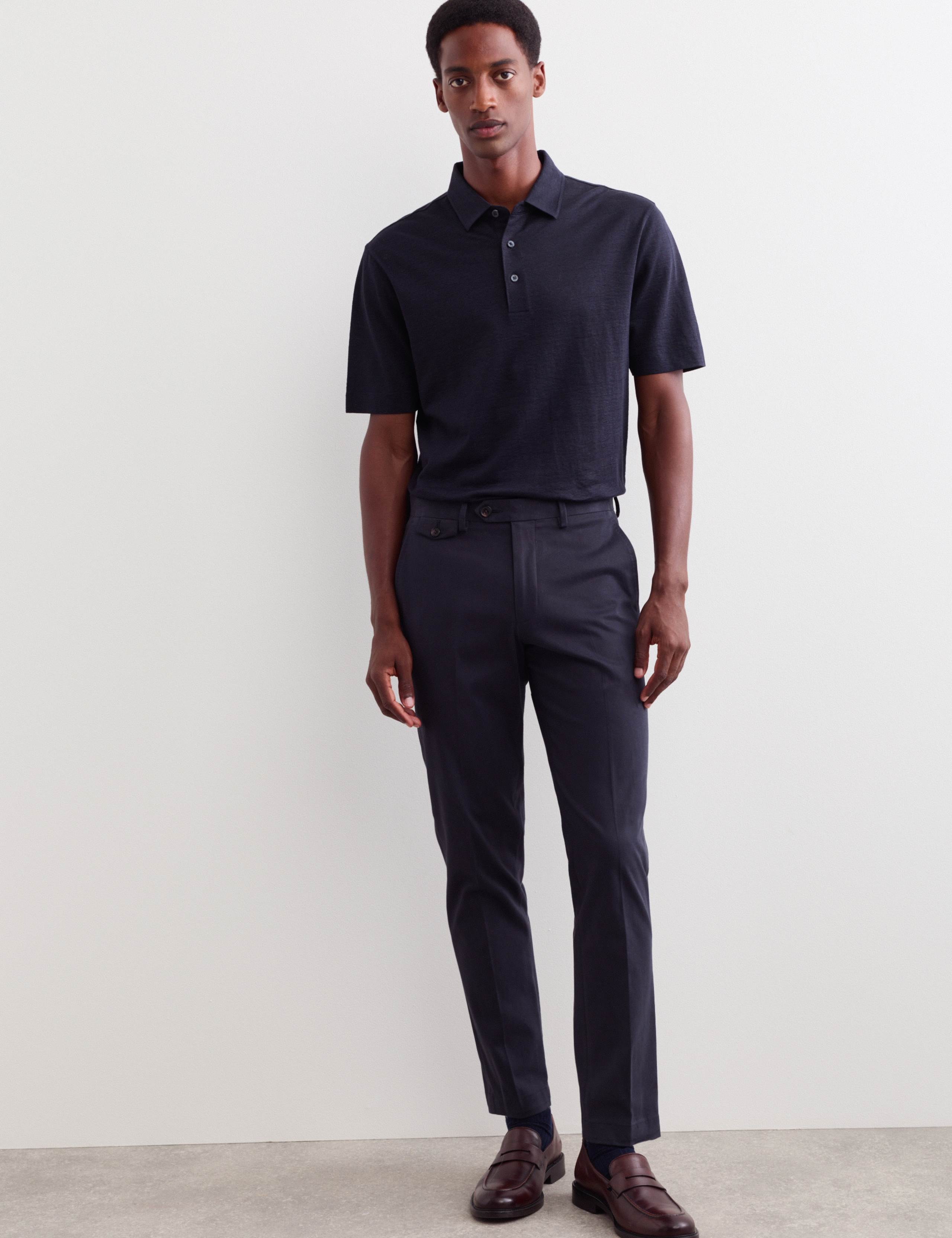 Pure Linen Polo Shirt 5 of 6