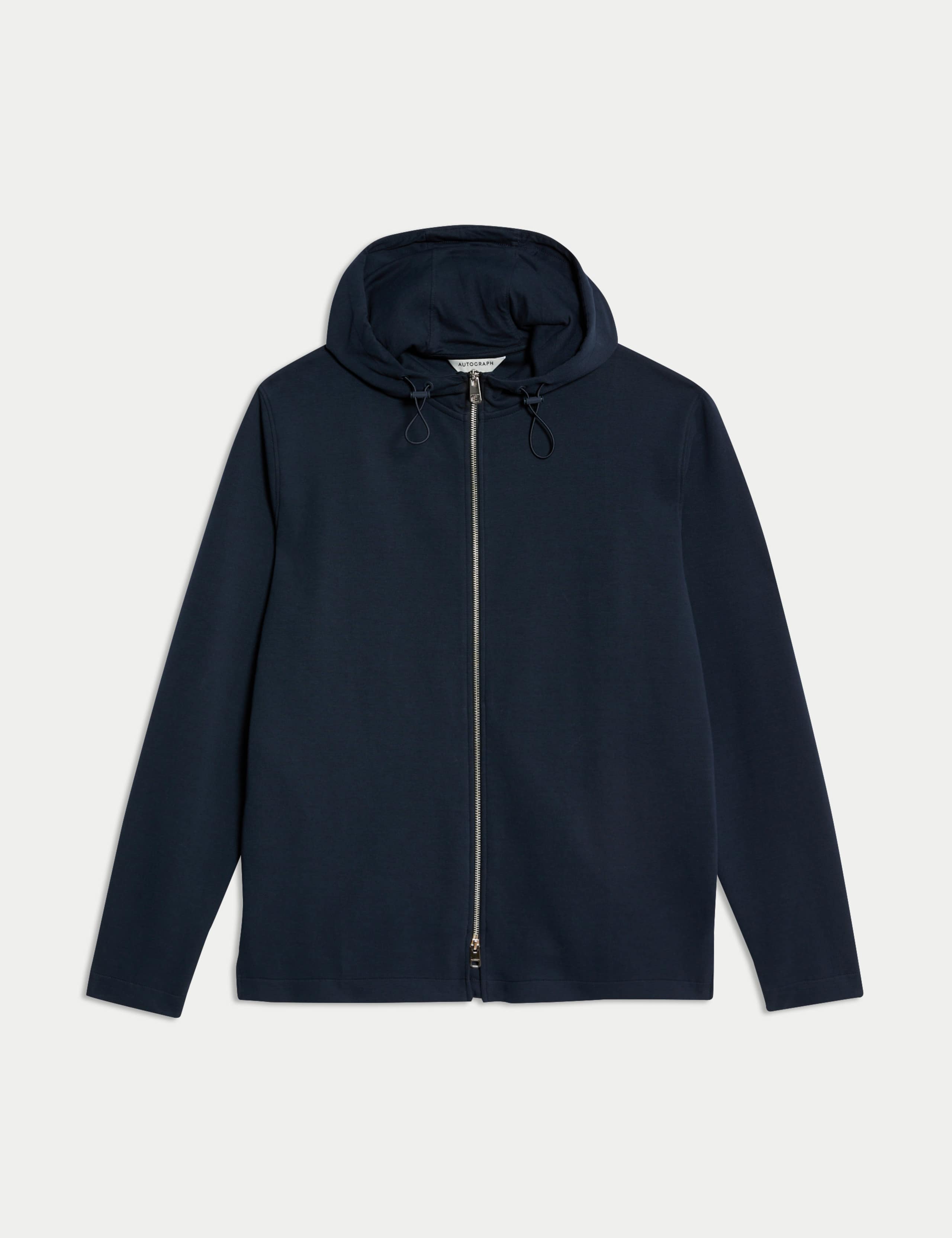 Cotton Rich Zip Up Hoodie 2 of 8