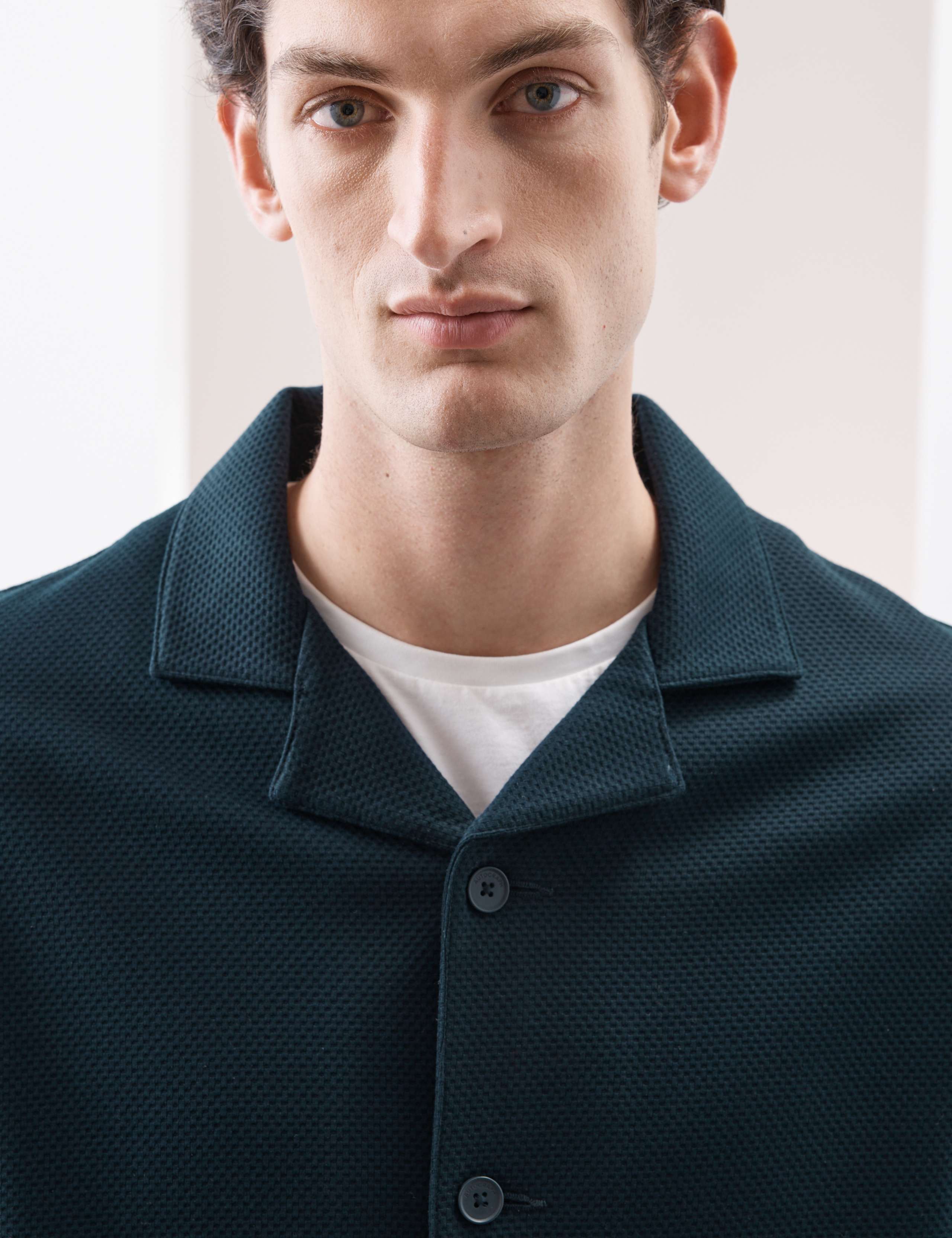 Pure Cotton Waffle Overshirt 4 of 8