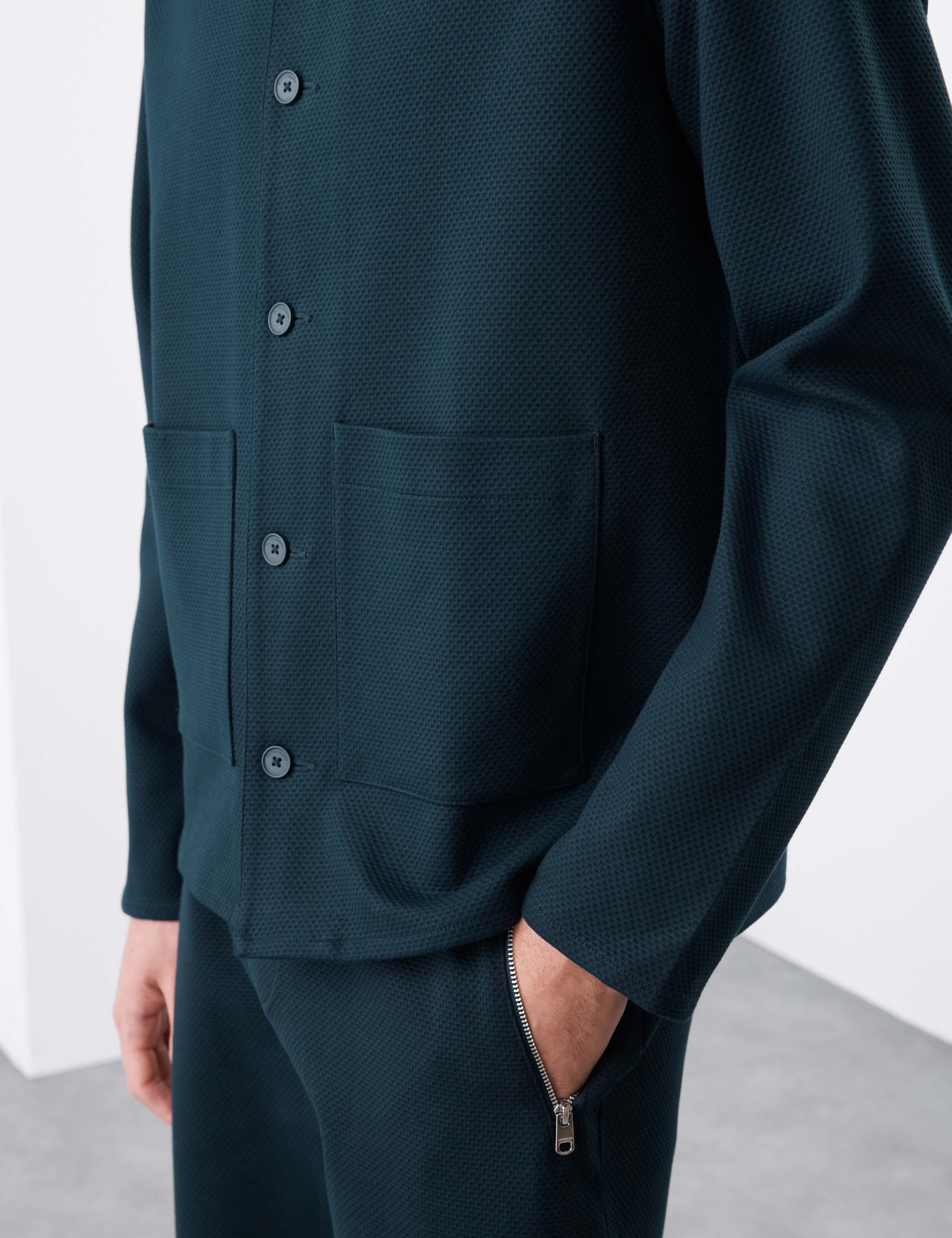Pure Cotton Waffle Overshirt 5 of 8
