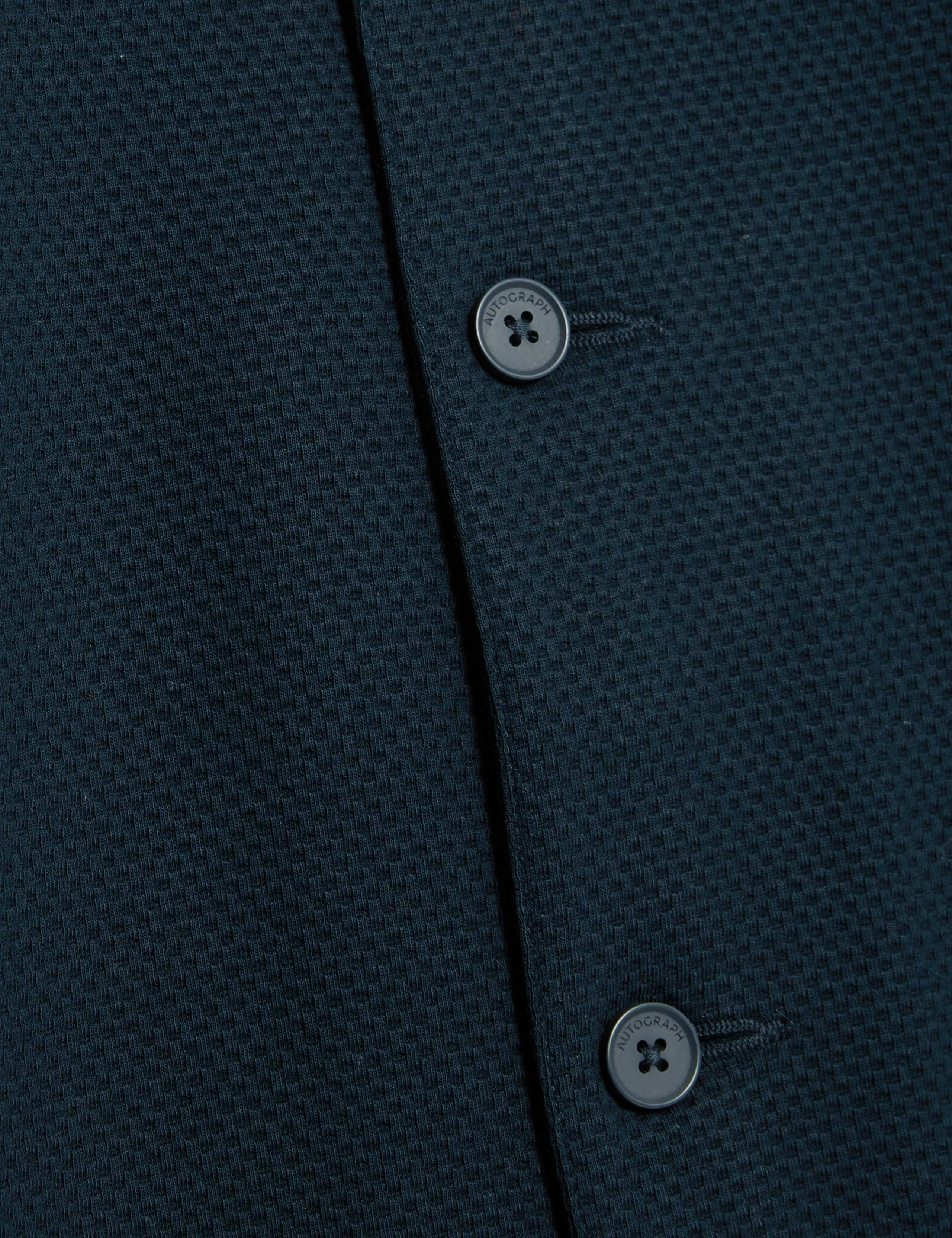 Pure Cotton Waffle Overshirt 8 of 8