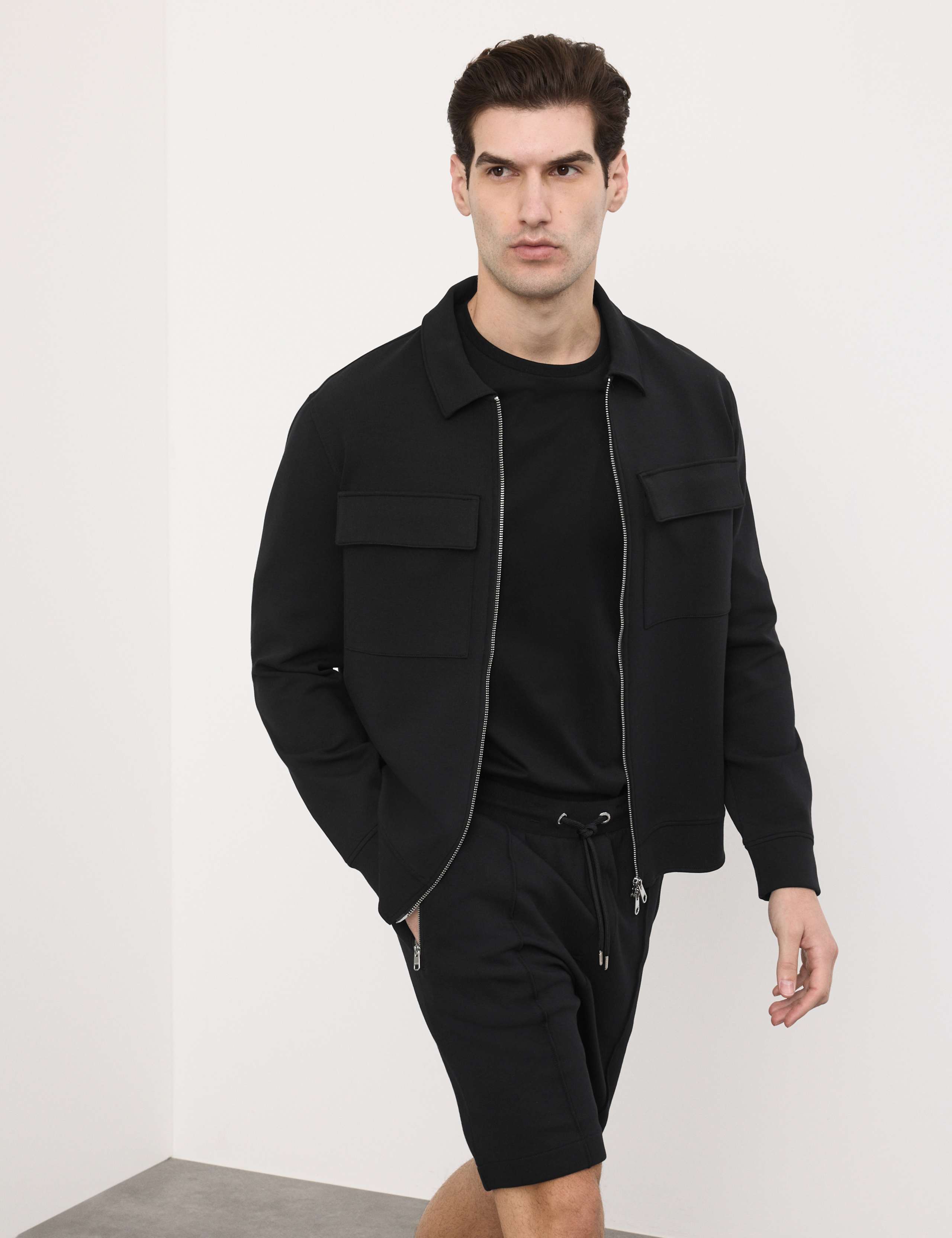 Cotton Rich Zip Jacket 1 of 7