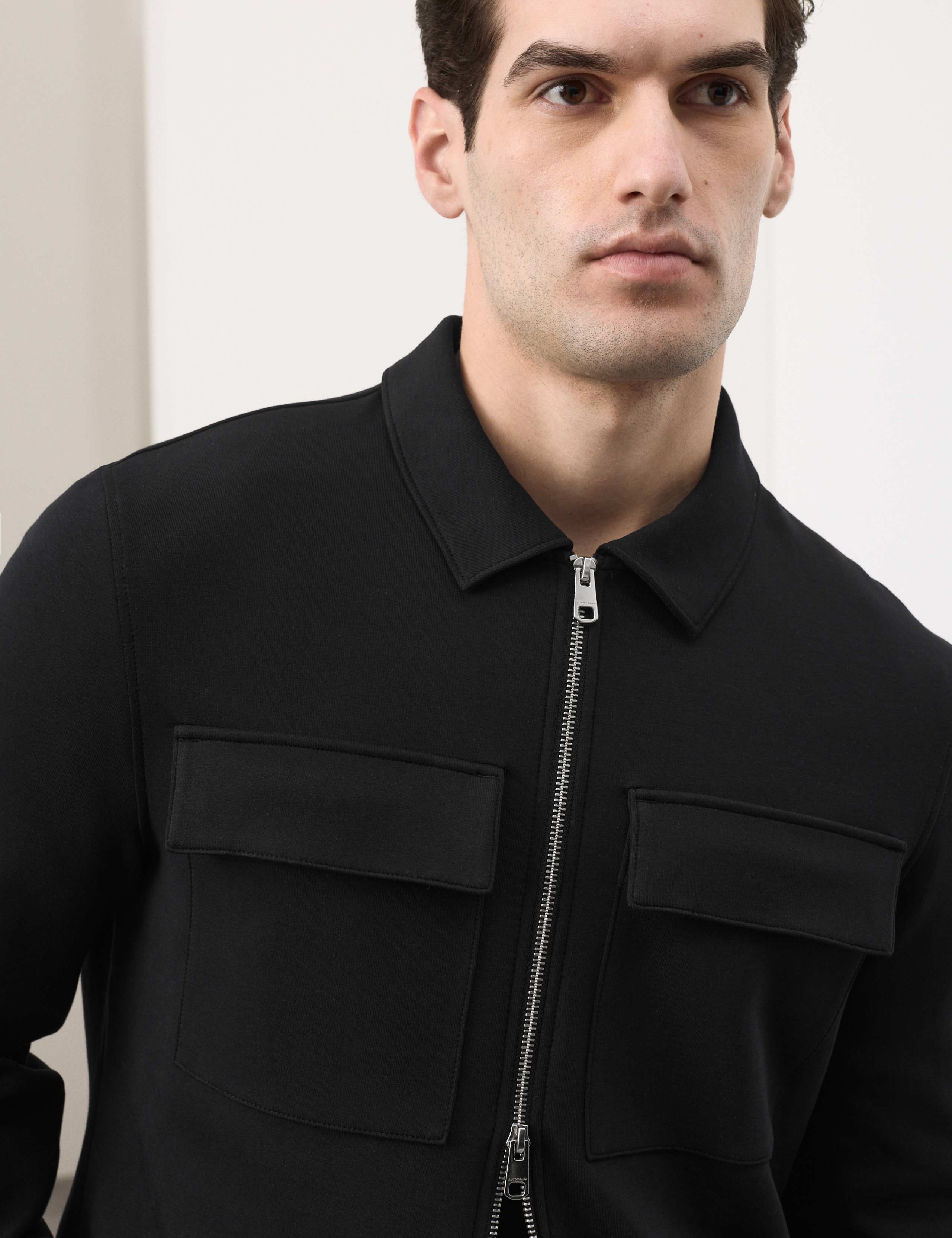 Cotton Rich Zip Jacket 3 of 7