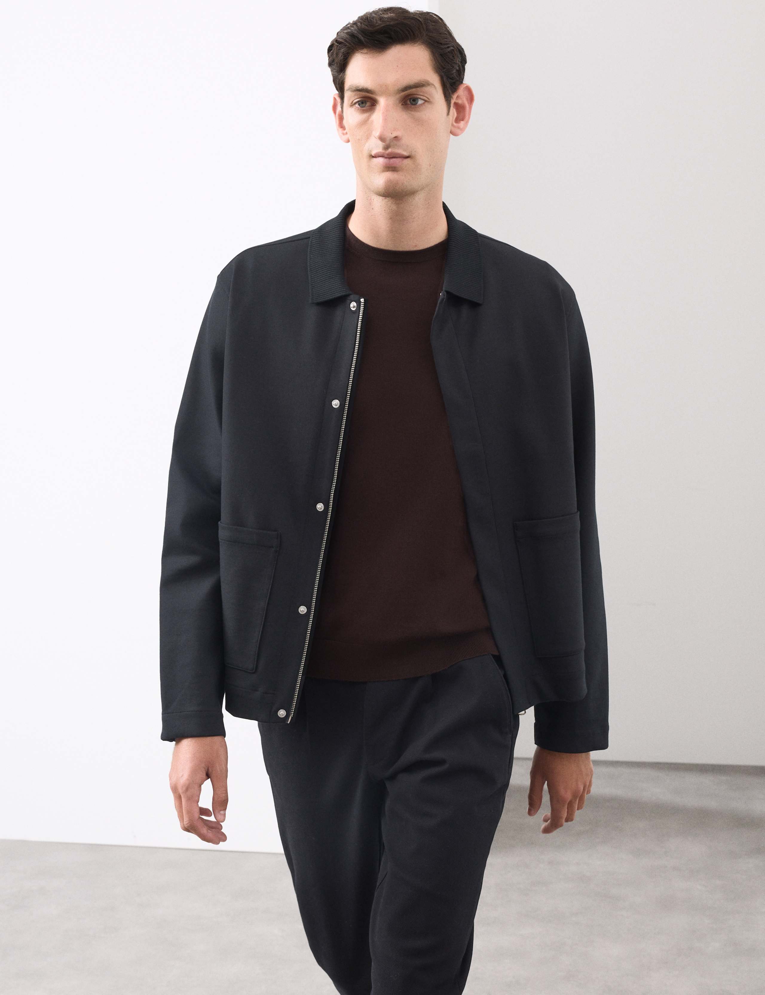 Cotton Rich Zip Up Overshirt 4 of 7