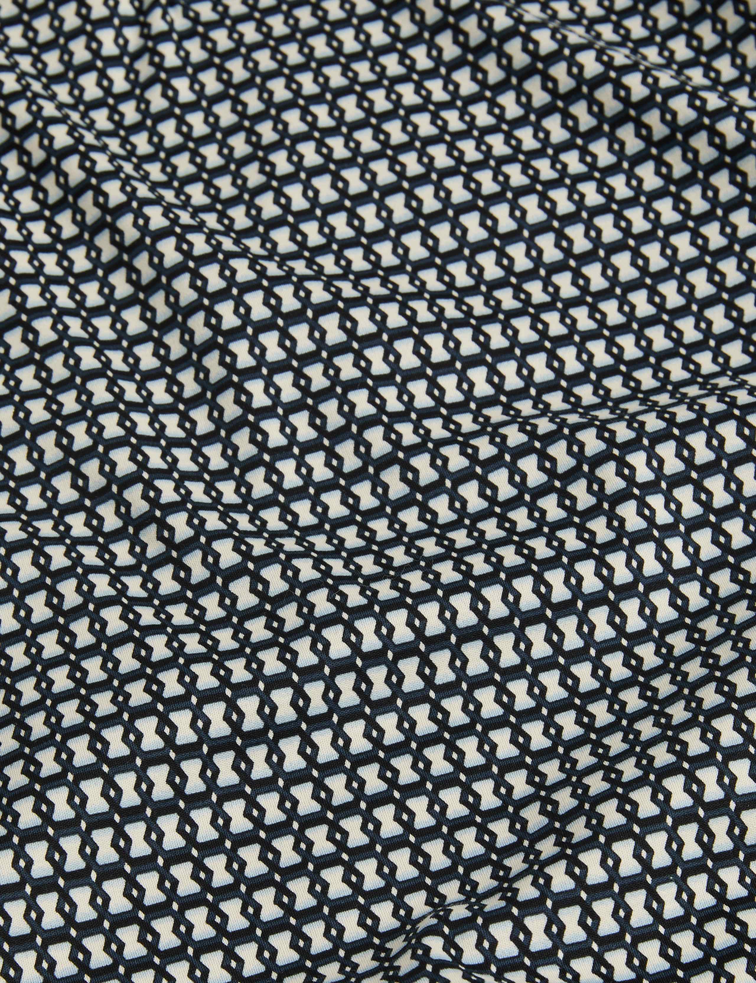 Pure Cotton Chain Print Polo Shirt 7 of 7