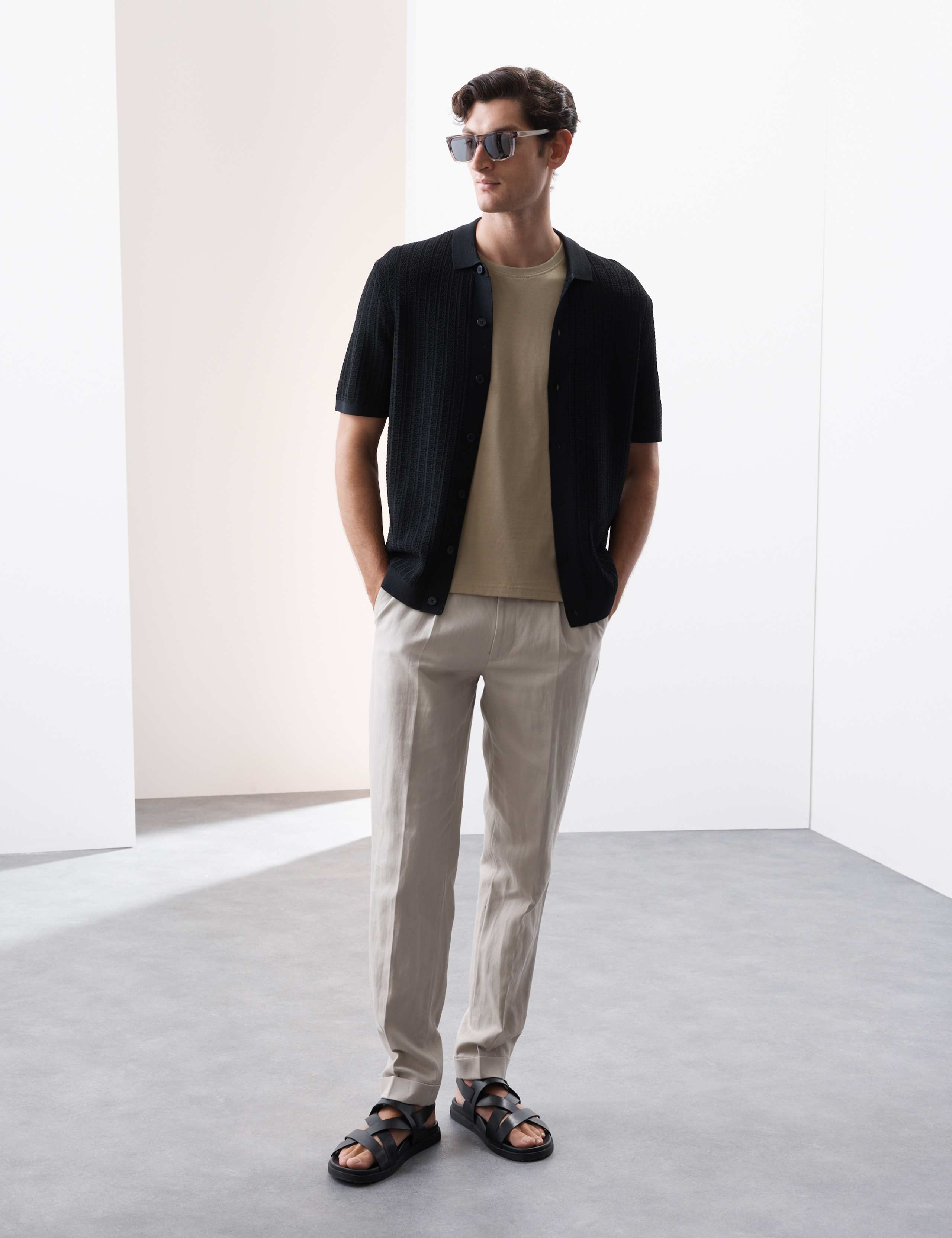 Pure Supima® Cotton Crew Neck Vest 4 of 6